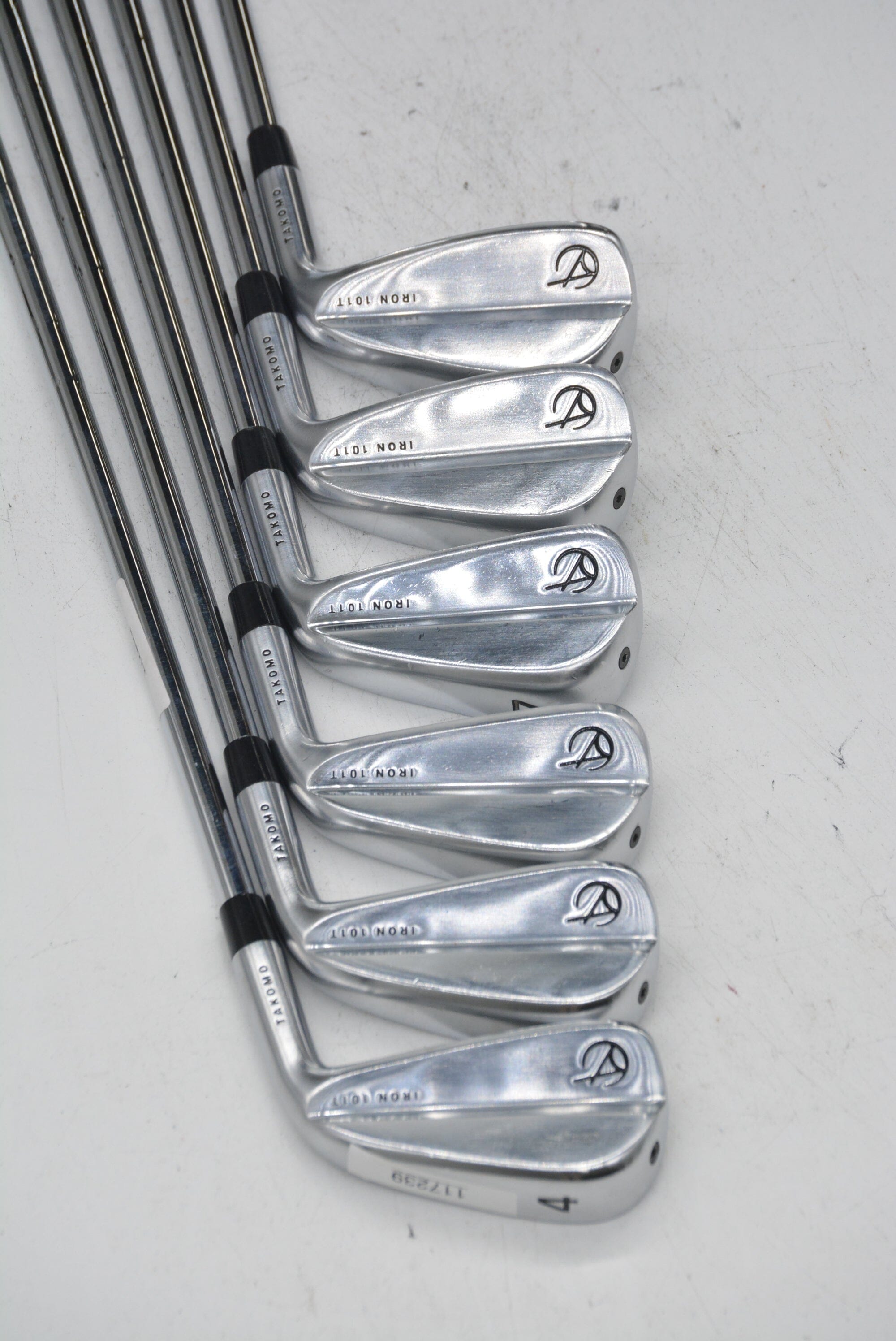 Takomo 101T 4-9 Iron Set S Flex +0.25" Golf Clubs GolfRoots 