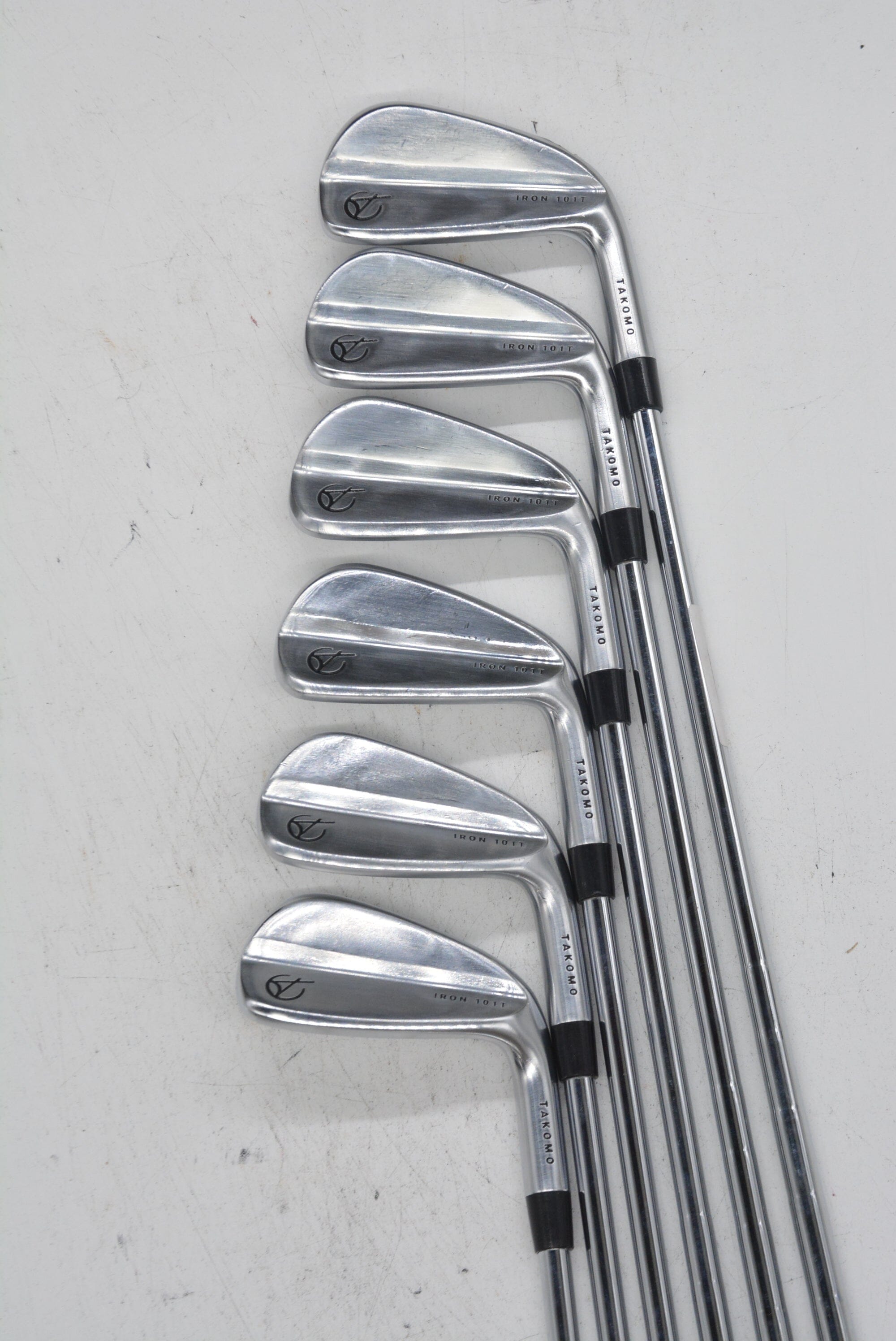 Takomo 101T 4-9 Iron Set S Flex +0.25" Golf Clubs GolfRoots 