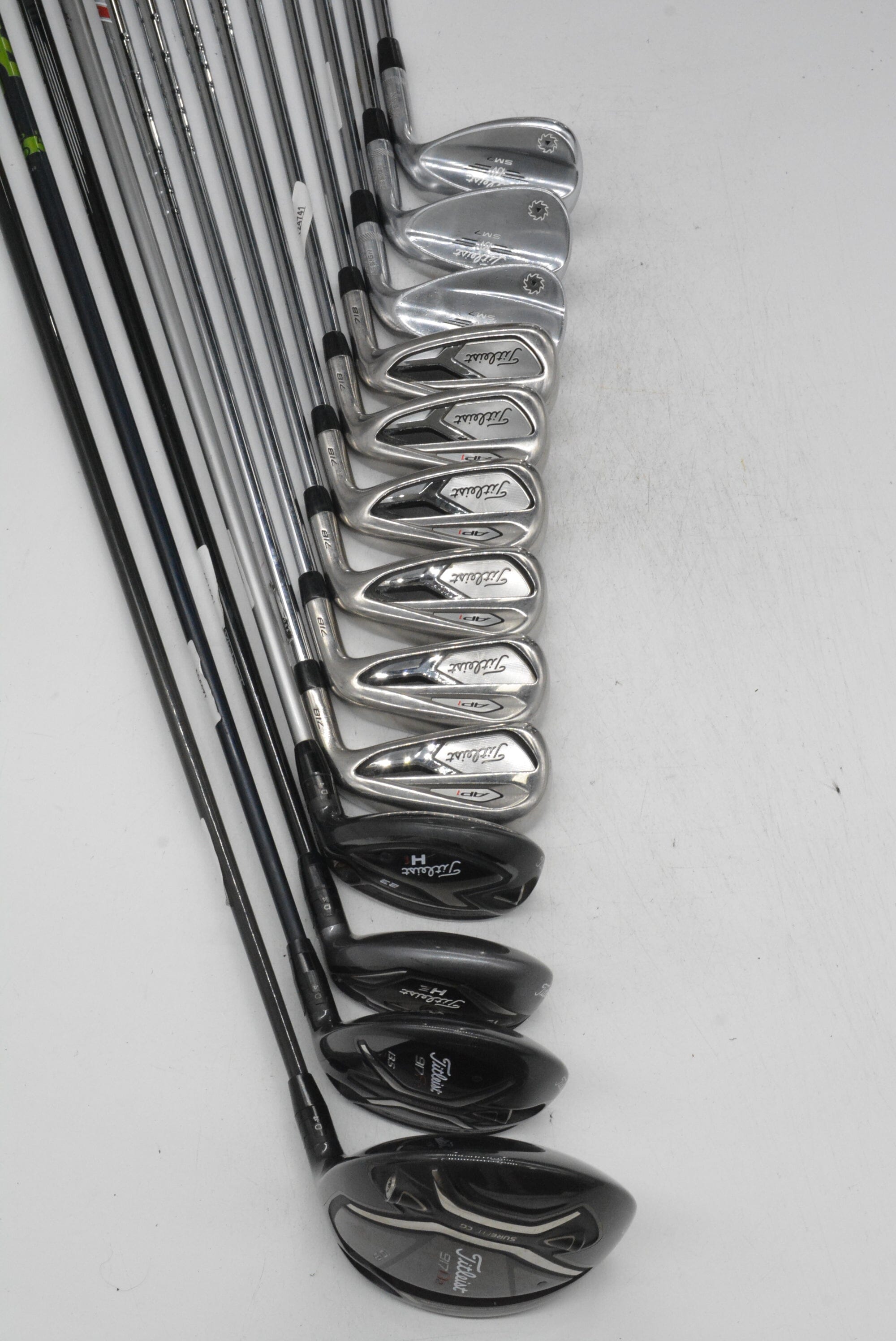 Titleist 718 AP1 Mixed Full Set R Flex +0.25" Golf Clubs GolfRoots 