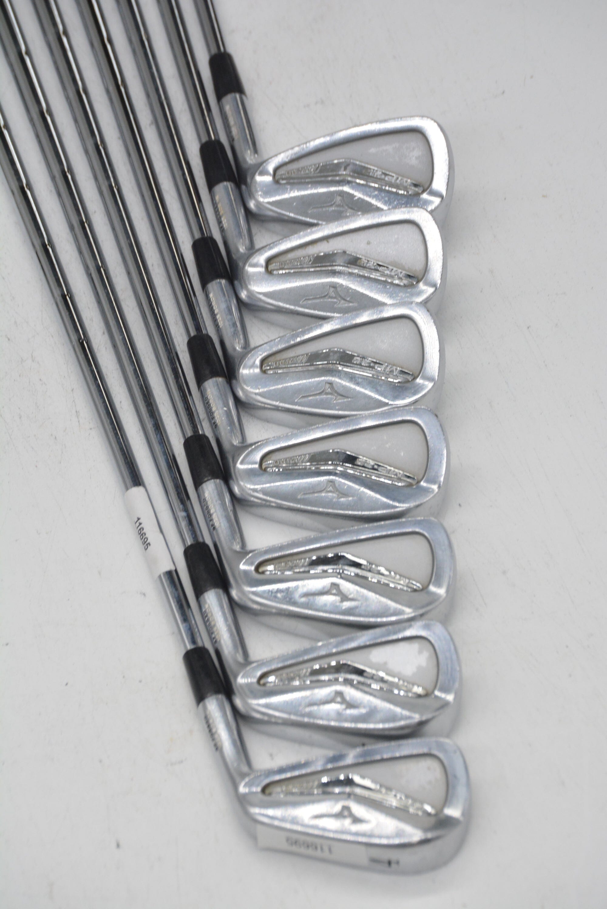 Mizuno MP-25 4-PW Iron Set S Flex +0.75" Golf Clubs GolfRoots 