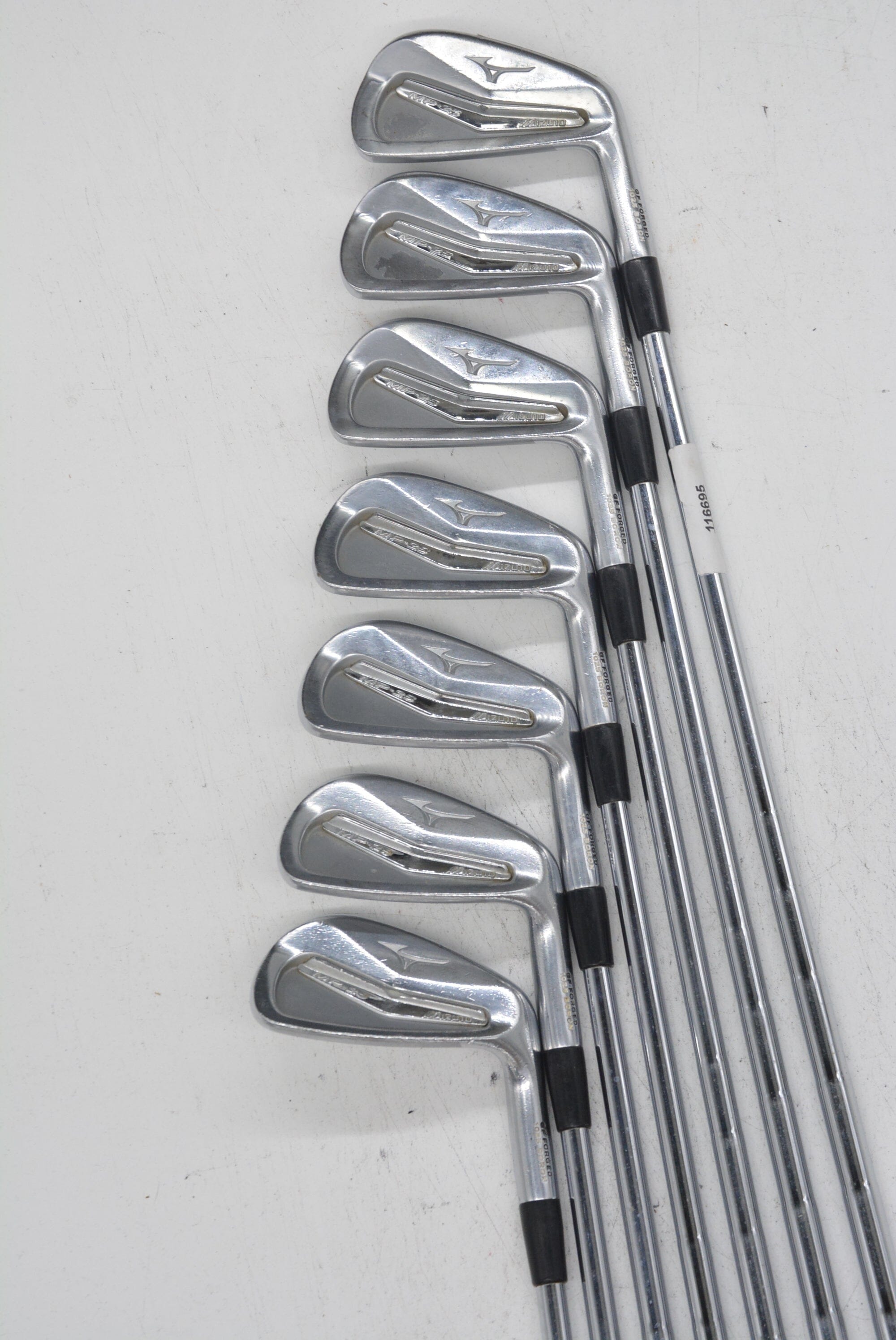 Mizuno MP-25 4-PW Iron Set S Flex +0.75" Golf Clubs GolfRoots 