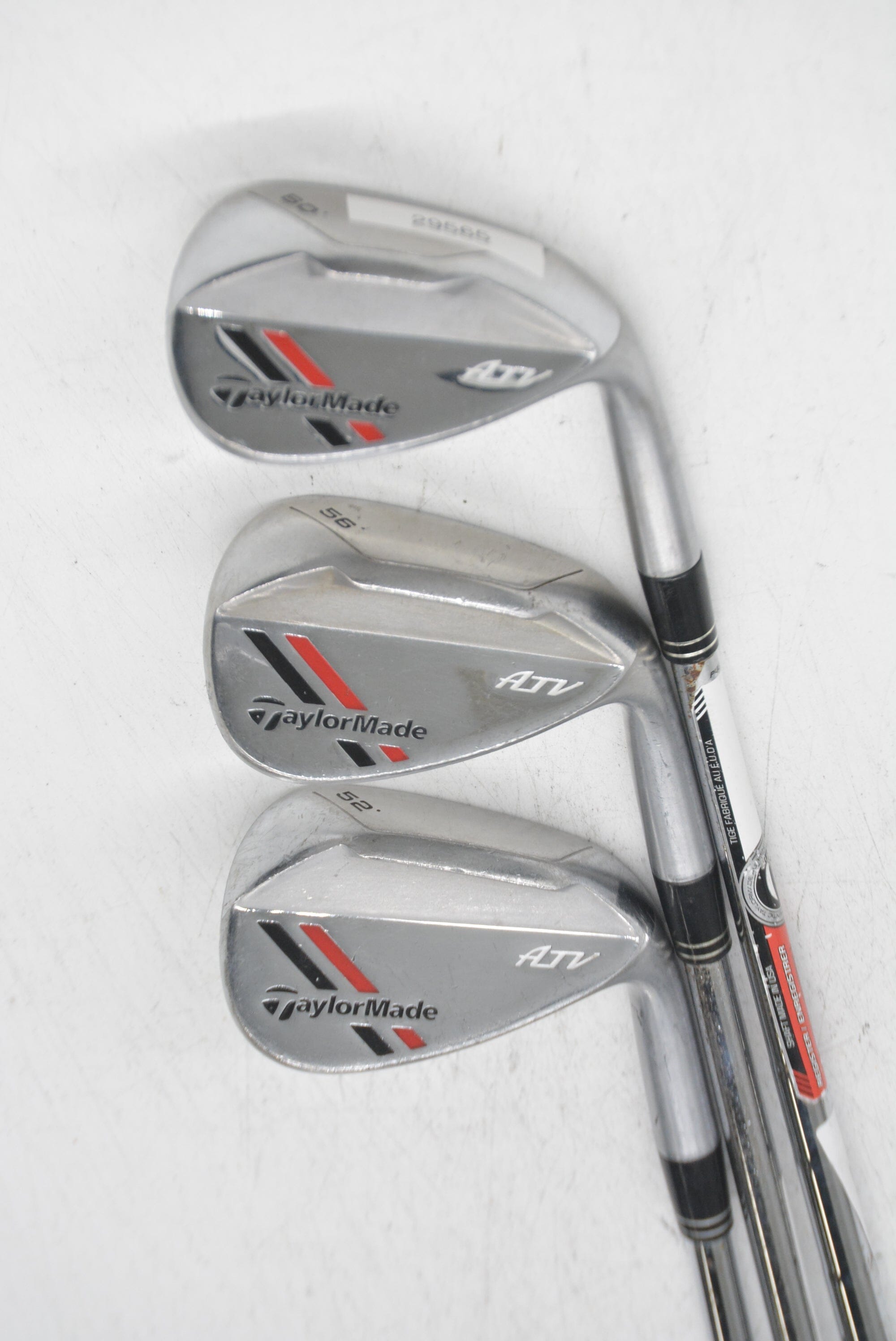 TaylorMade ATV Satin 52, 56, 60 Degree Wedge Set Wedge Flex Golf Clubs GolfRoots 