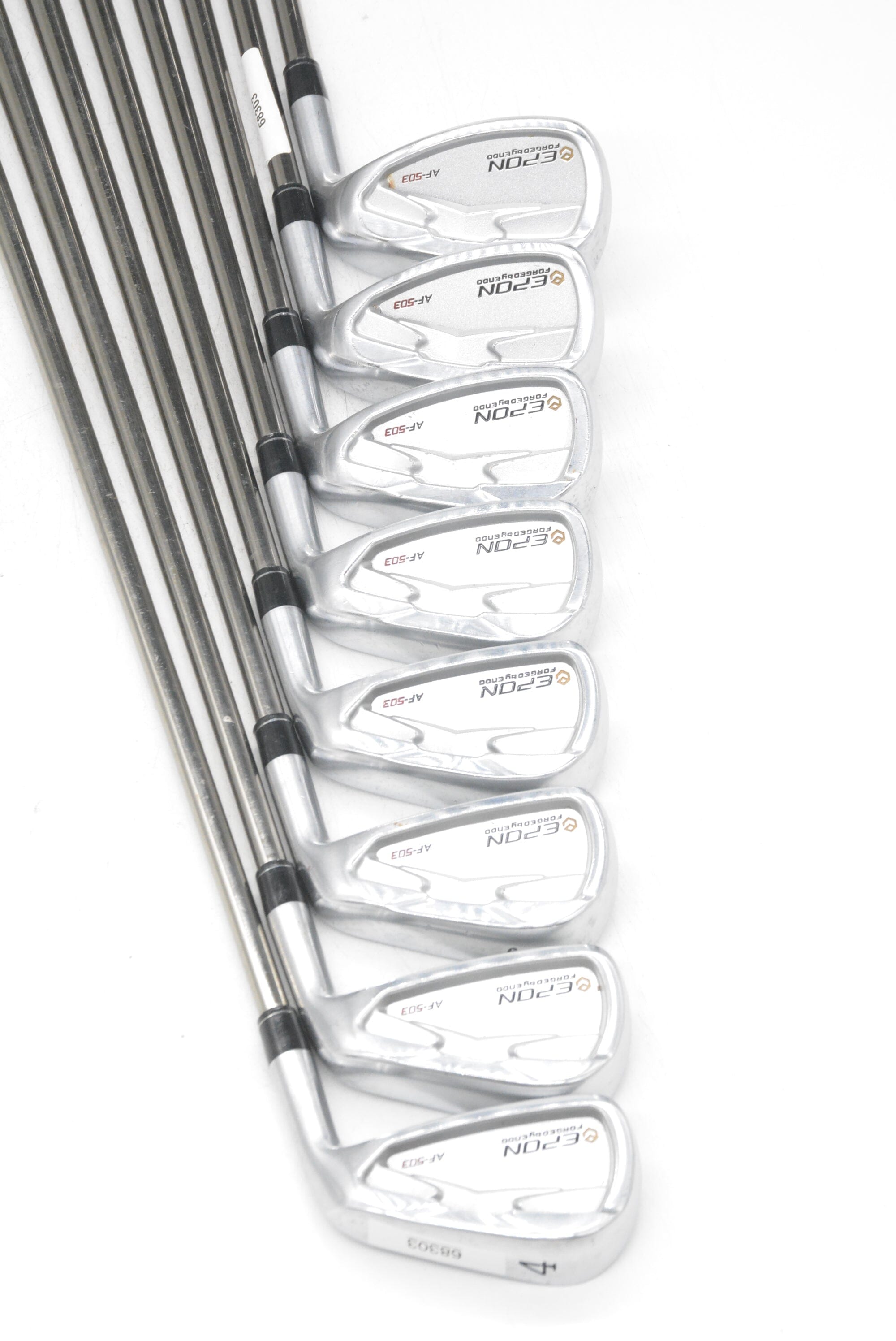 Epon AF-503 4-AW Iron Set S Flex Std Length Golf Clubs GolfRoots 