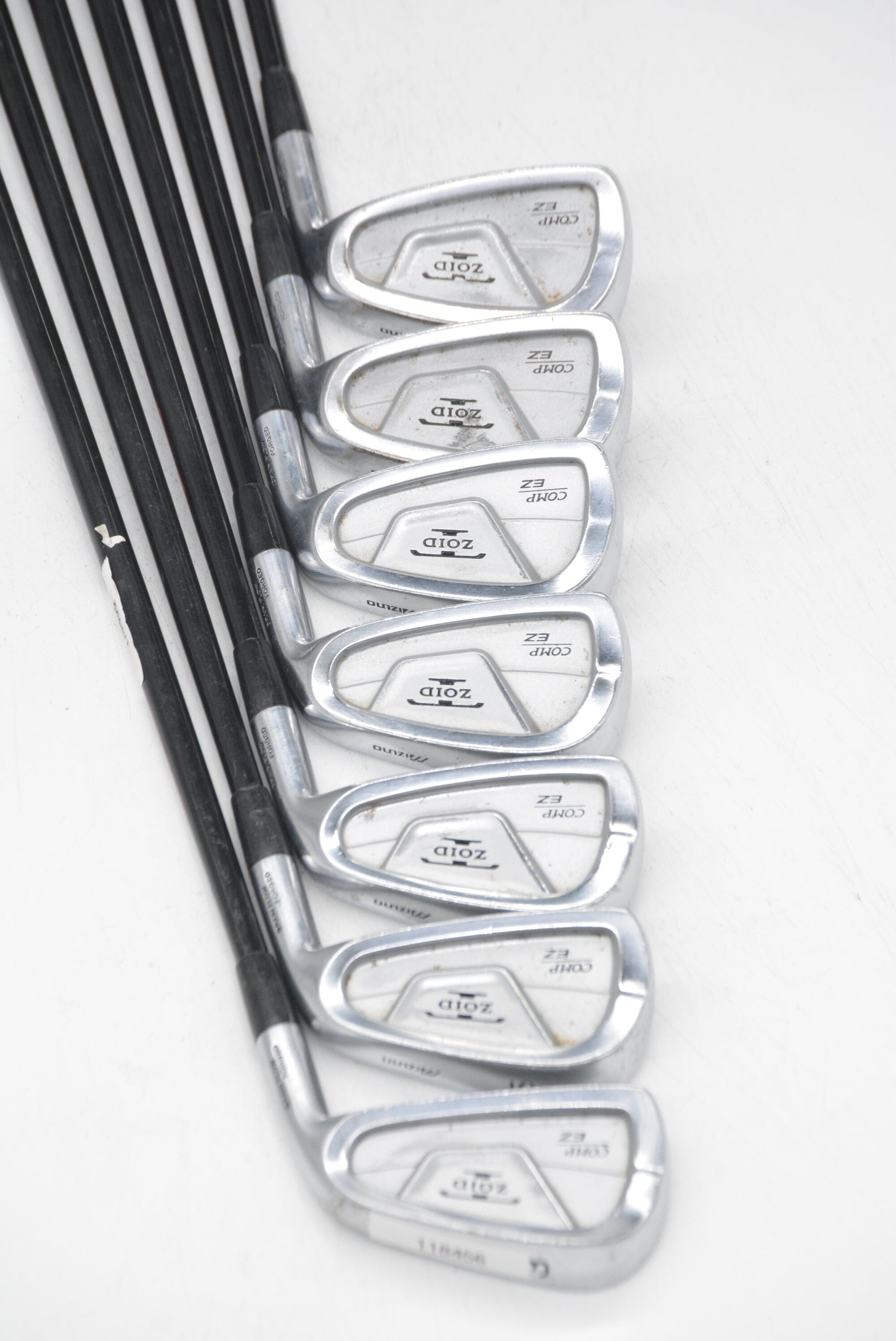 Mizuno T-Zoid Comp EZ 3, 5-PW Iron Set S Flex -0.5" Golf Clubs GolfRoots 