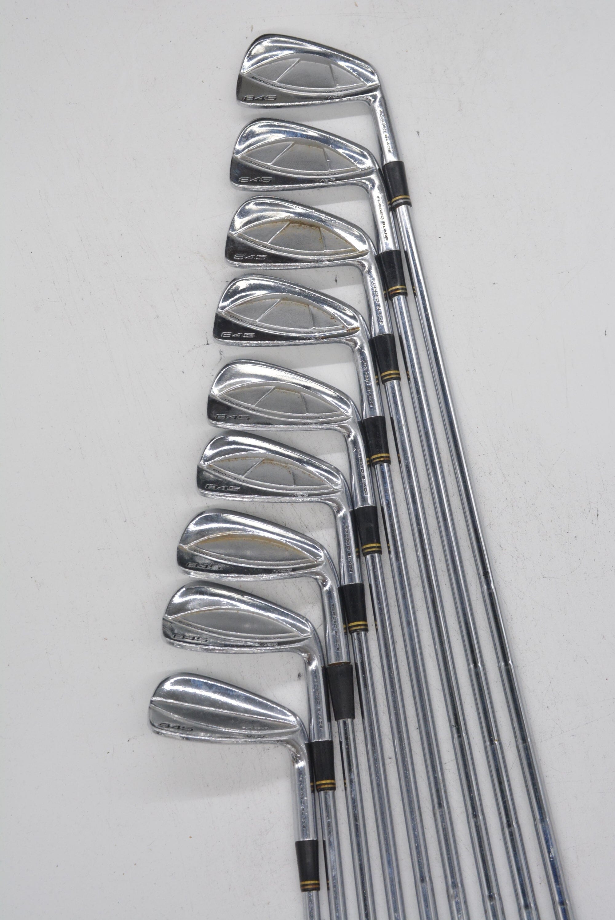 Tommy Armour 845 Evo V-25 Forged 2-PW Iron Set S Flex +1" Golf Clubs GolfRoots 