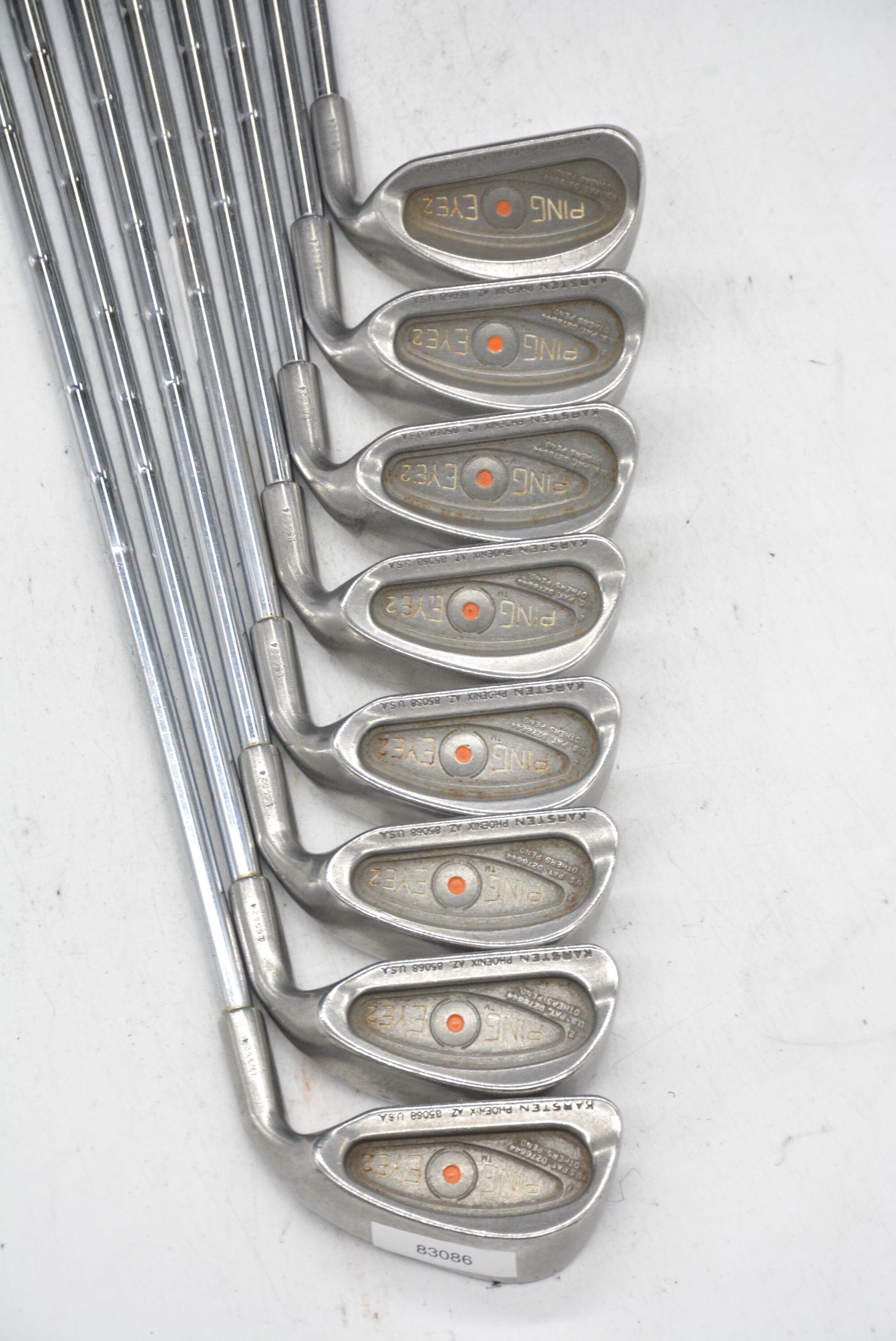 Ping Eye 2 4-PW,SW Iron Set R Flex -0.75" Golf Clubs GolfRoots 