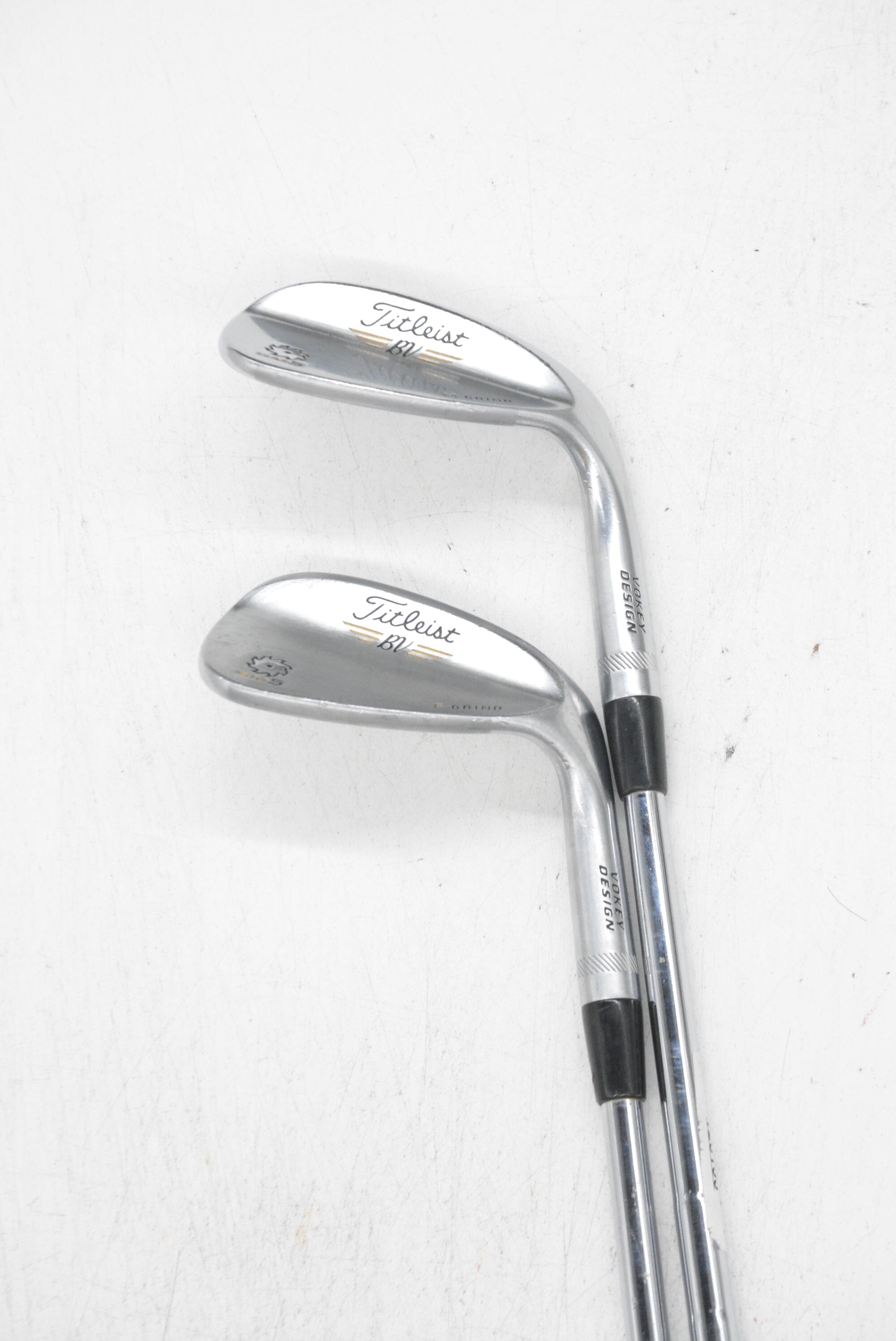 Titleist Vokey SM5 Tour Chrome 52 & 58 Degree Wedge Set S Flex