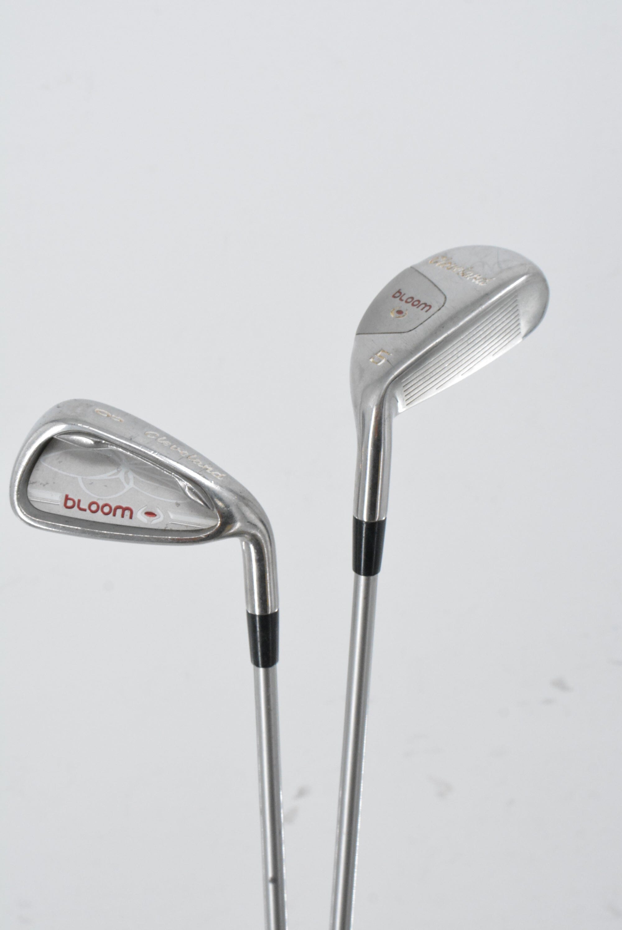 Women's Cleveland Bloom Berry Plaid 4H-6H, 7-PW, SW Iron Set W Flex Std Length Golf Clubs GolfRoots 