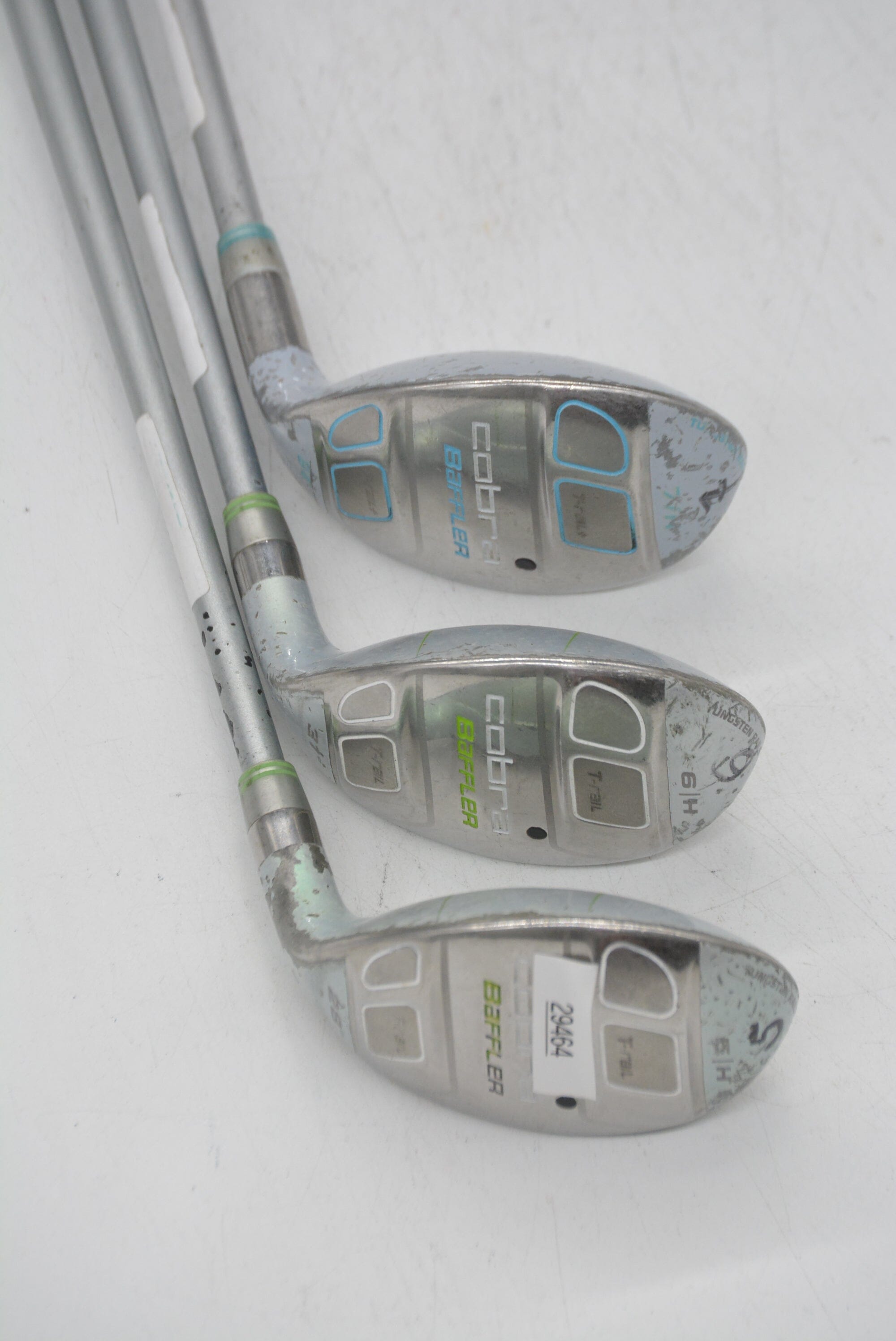 Women's Cobra Baffler T-Rail 5H, 6H, 7H Hybrid Set W Flex Golf Clubs GolfRoots 