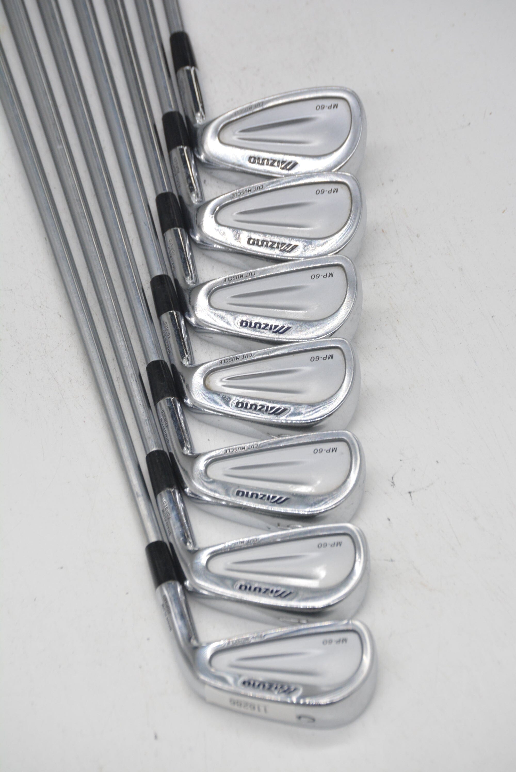 Mizuno MP 60 3-9 Iron Set S Flex +0.25" Golf Clubs GolfRoots 