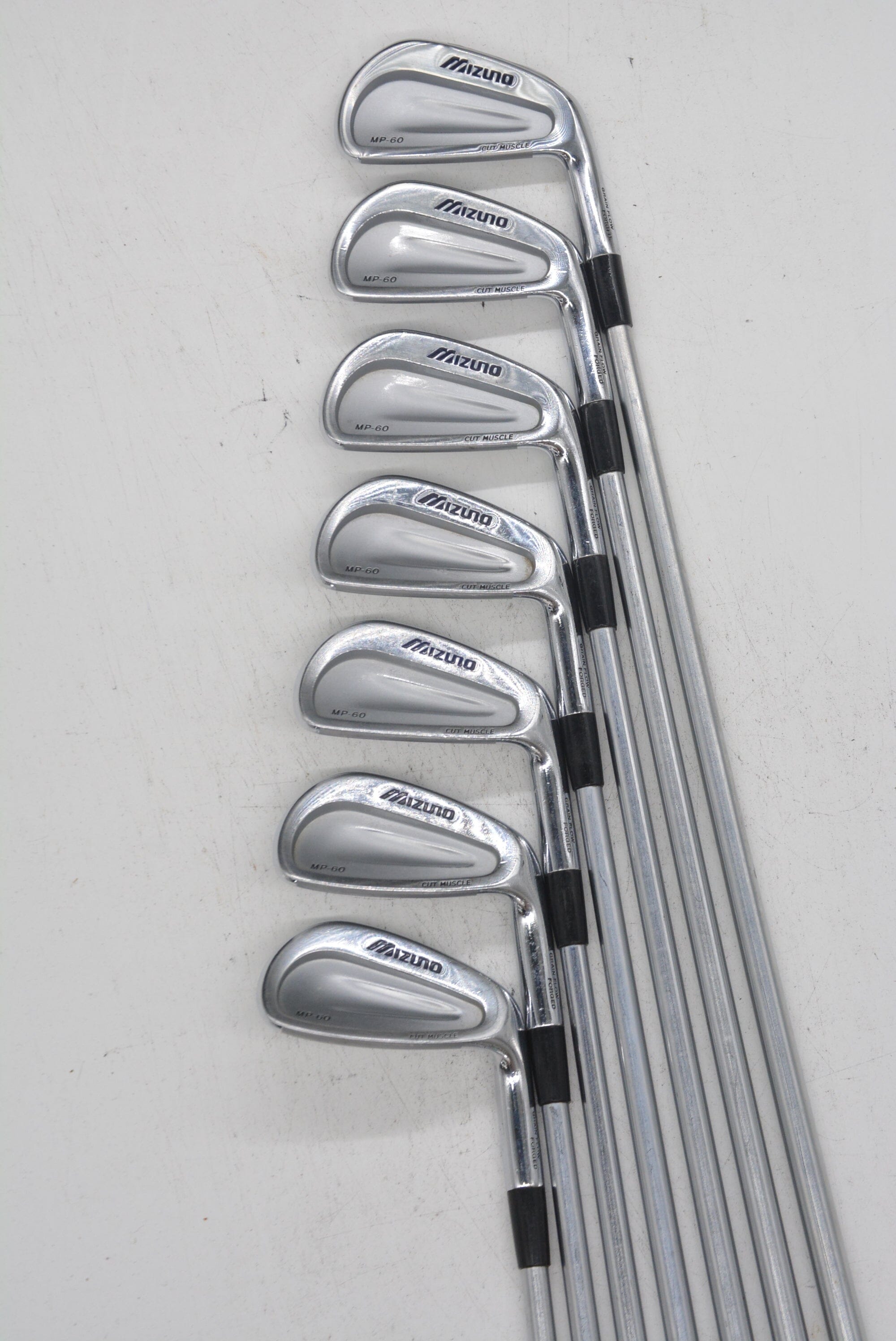 Mizuno MP 60 3-9 Iron Set S Flex +0.25" Golf Clubs GolfRoots 