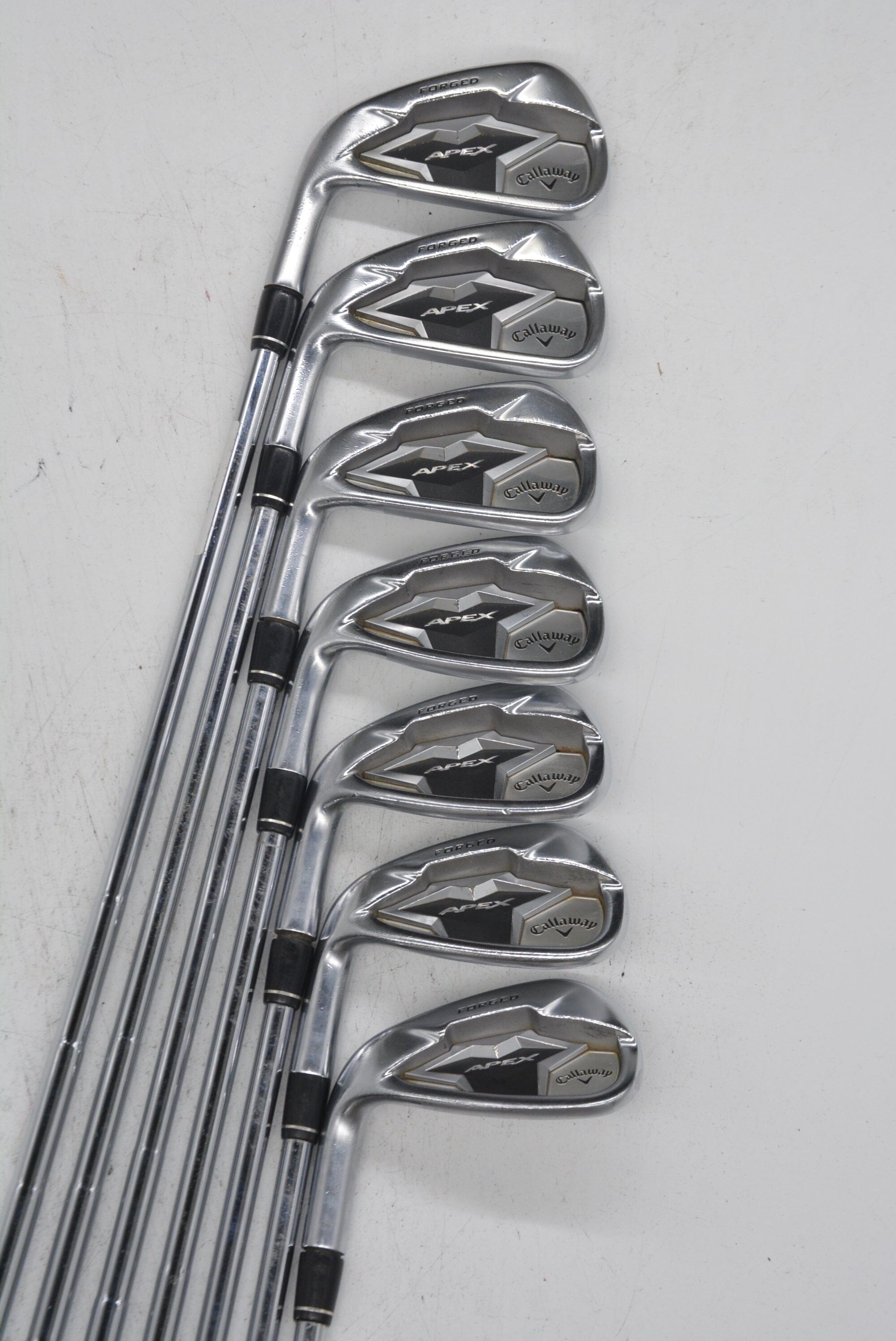 Lefty Callaway Apex 19 4-5, 7-AW Iron Set X Flex Std Length Golf Clubs GolfRoots 