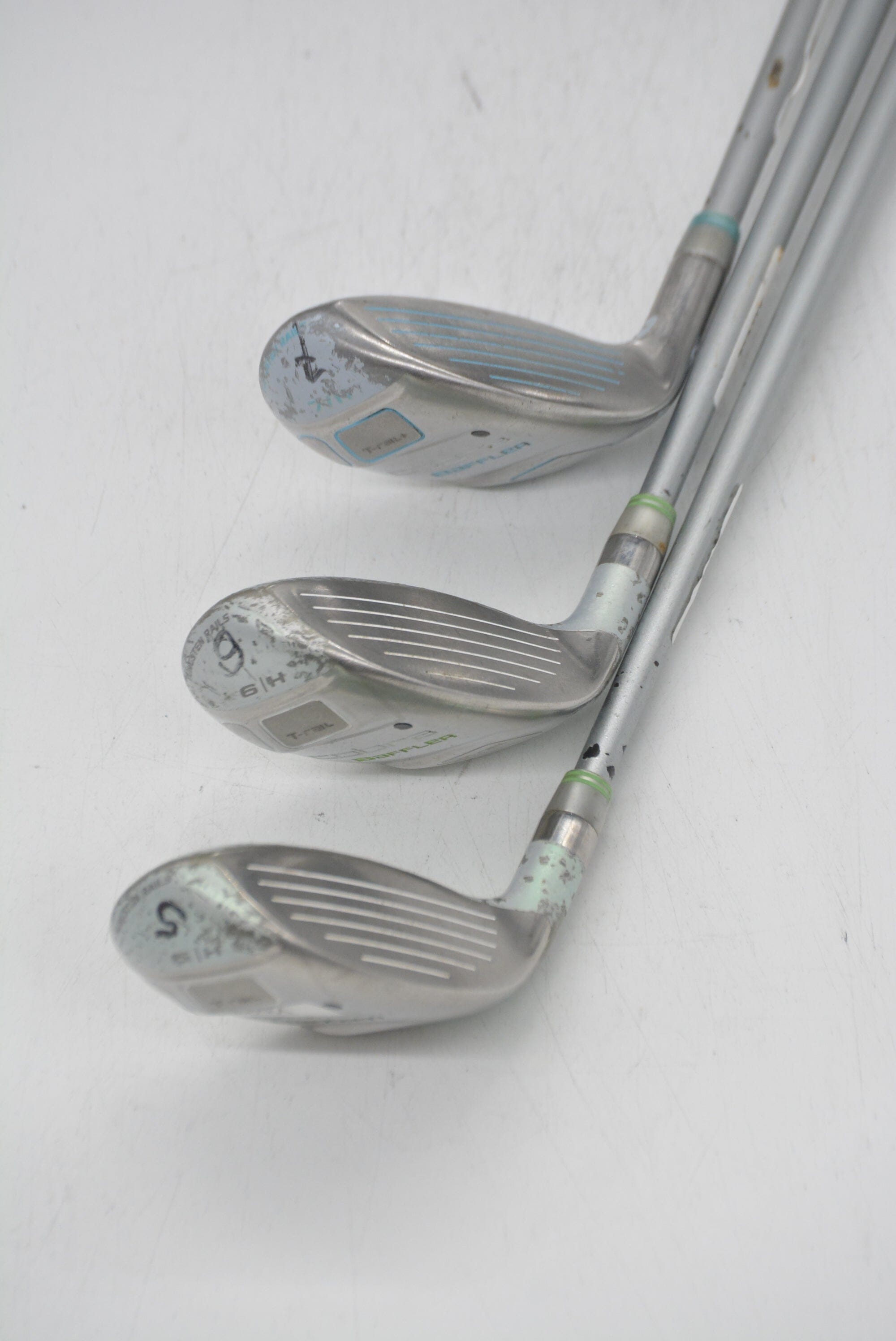 Women's Cobra Baffler T-Rail 5H, 6H, 7H Hybrid Set W Flex Golf Clubs GolfRoots 