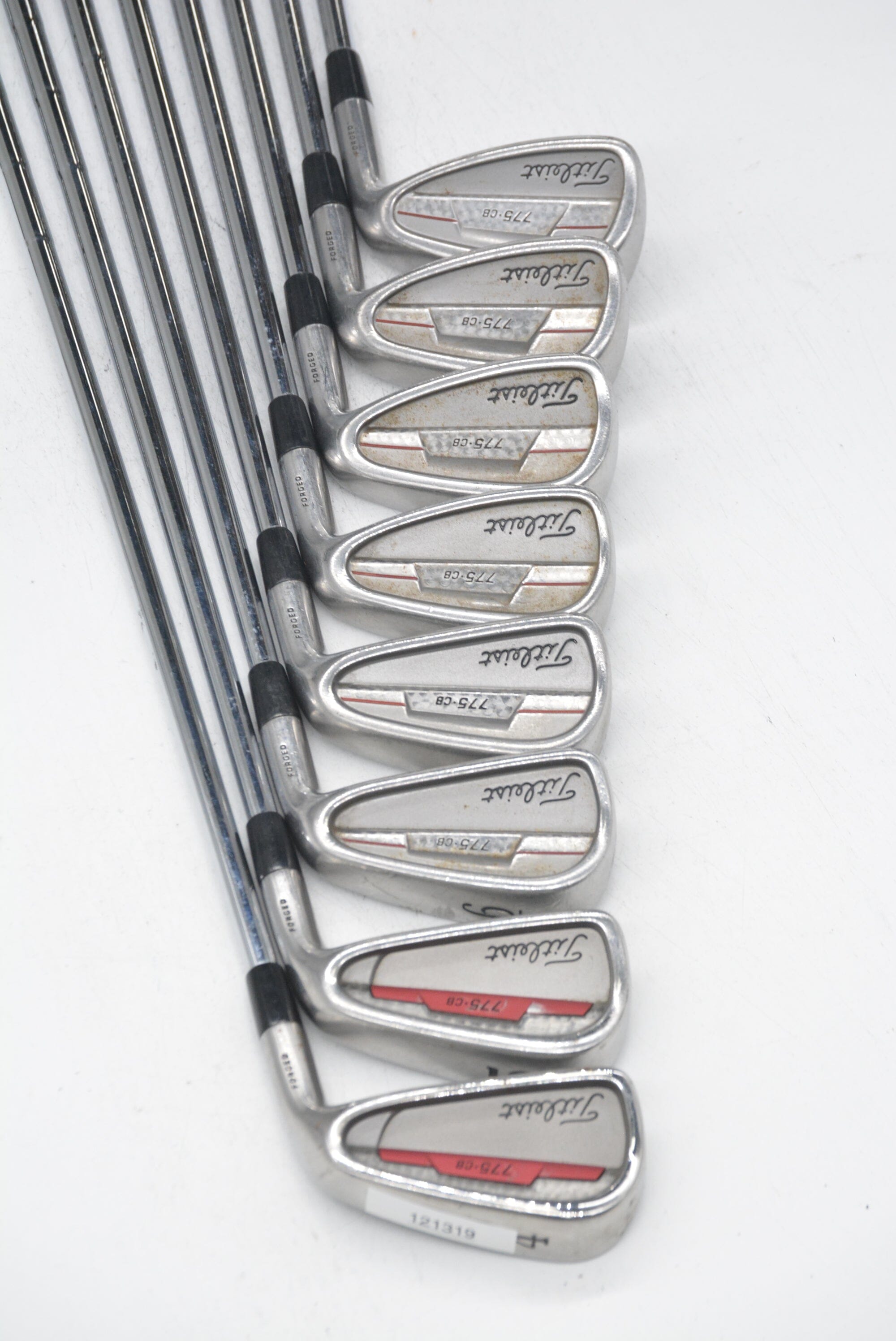 Titleist 755 Forged 4-AW Iron Set R Flex Std Length Golf Clubs GolfRoots 
