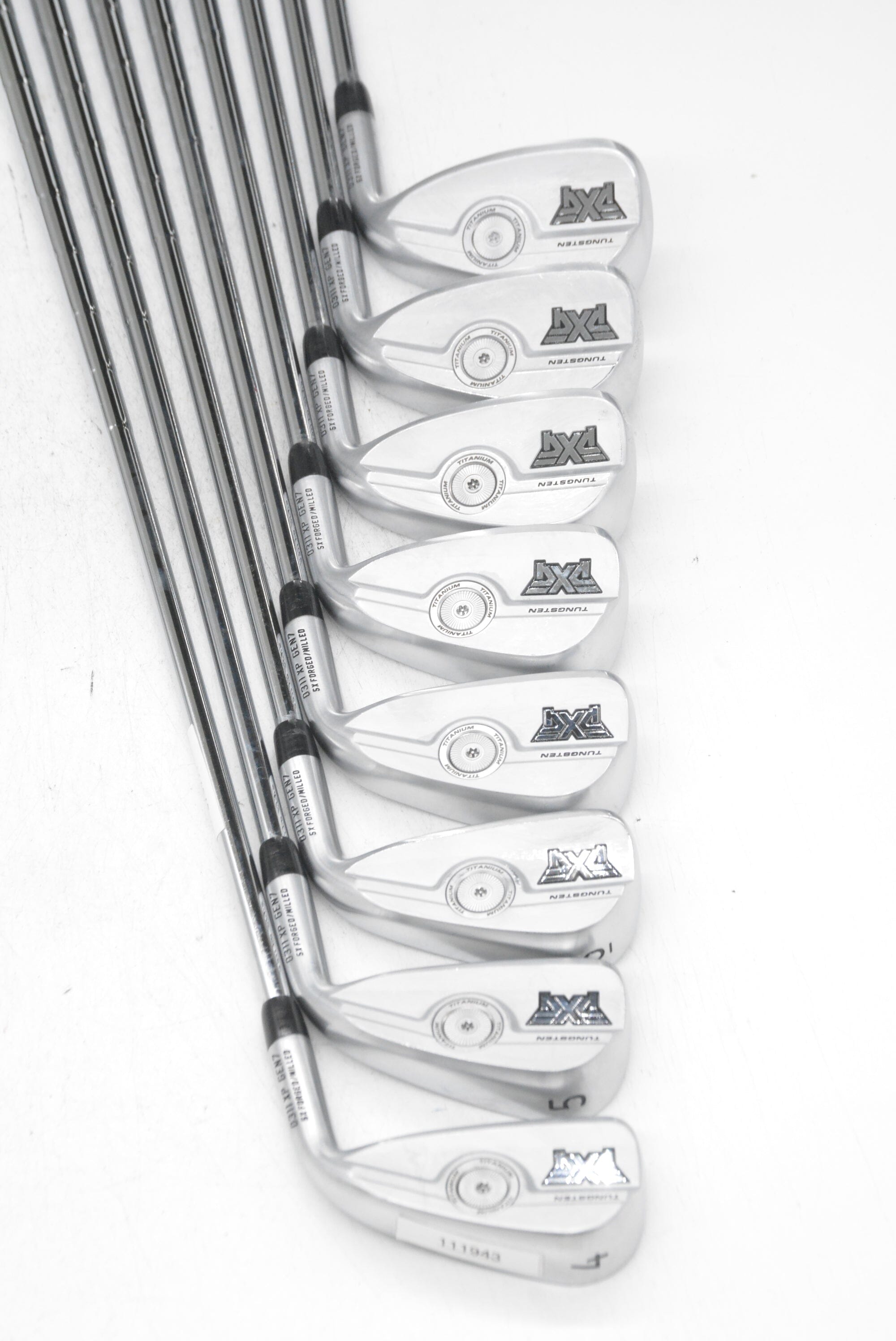 PXG 0311XP Gen7 4-GW Iron Set S Flex Std Length Golf Clubs GolfRoots 