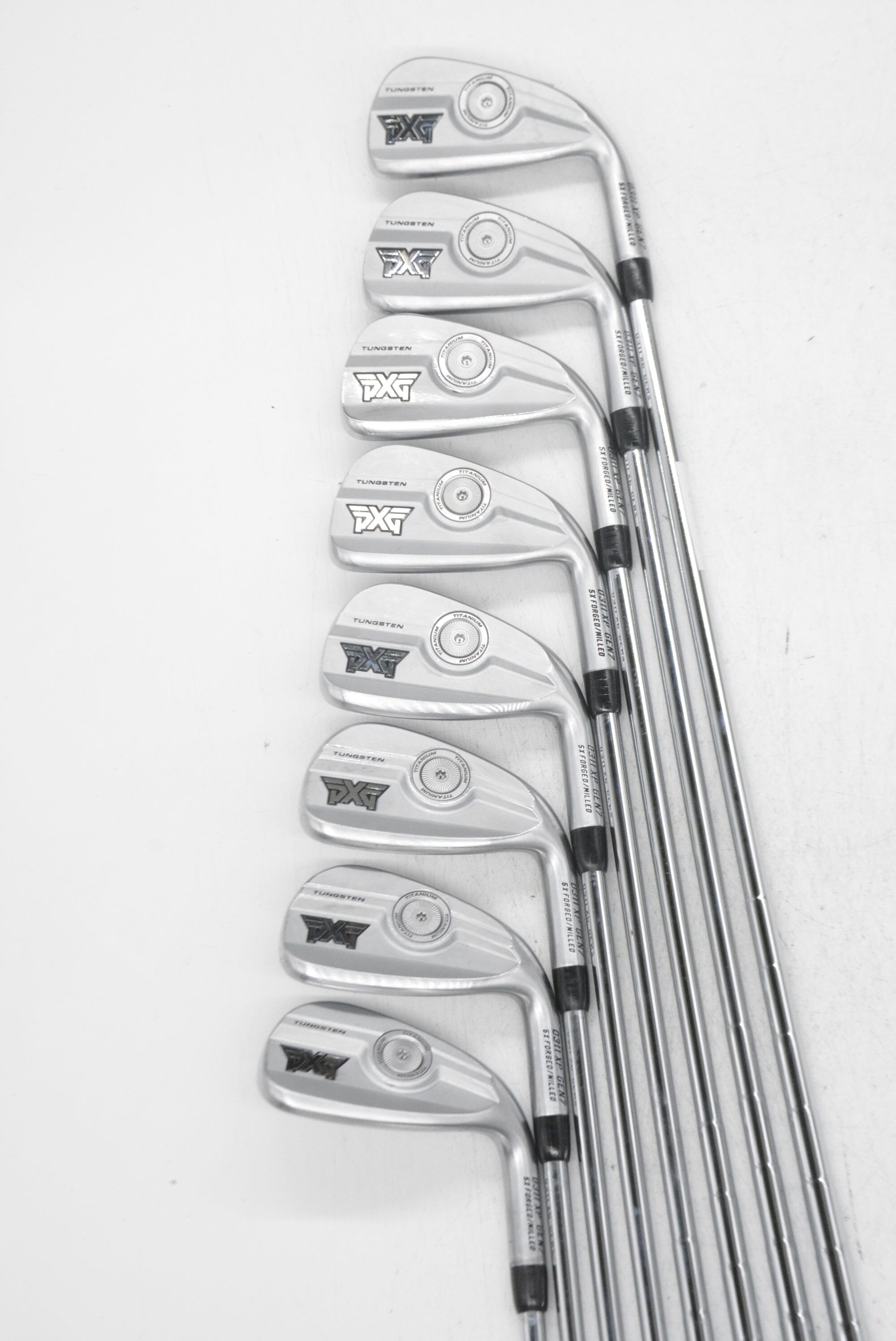 PXG 0311XP Gen7 4-GW Iron Set S Flex Std Length Golf Clubs GolfRoots 