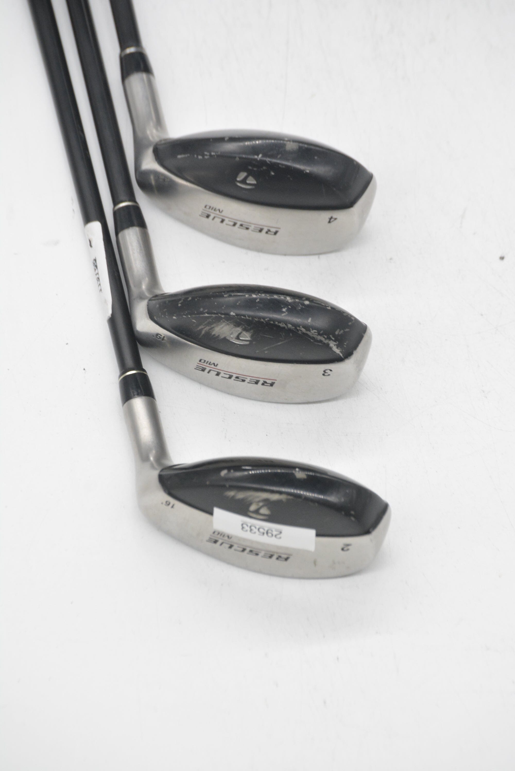 TaylorMade Rescue Mid 2H, 3H, 4H Hybrid Set R Flex Golf Clubs GolfRoots 
