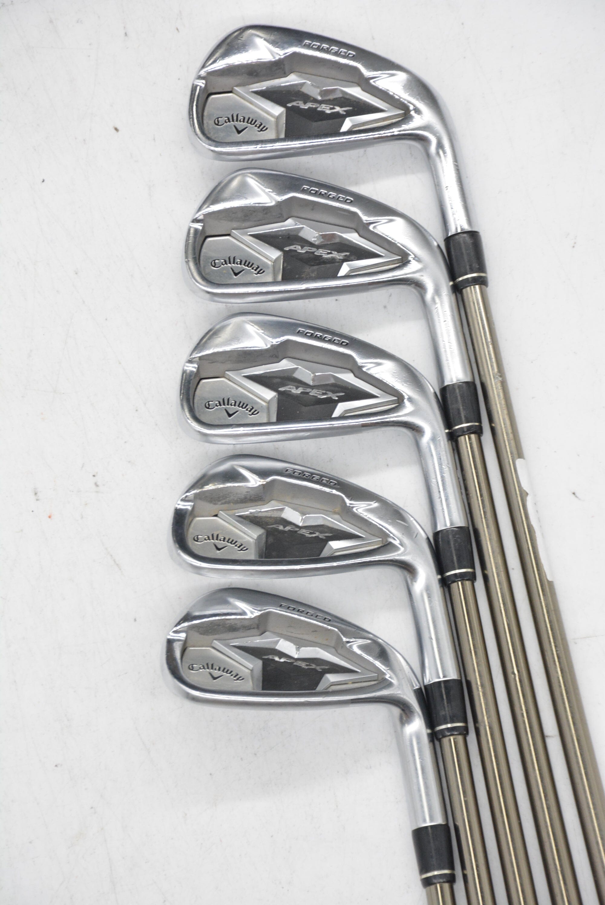 Callaway Apex 19 5-7, 9-PW Iron Set R Flex -0.75" Golf Clubs GolfRoots 