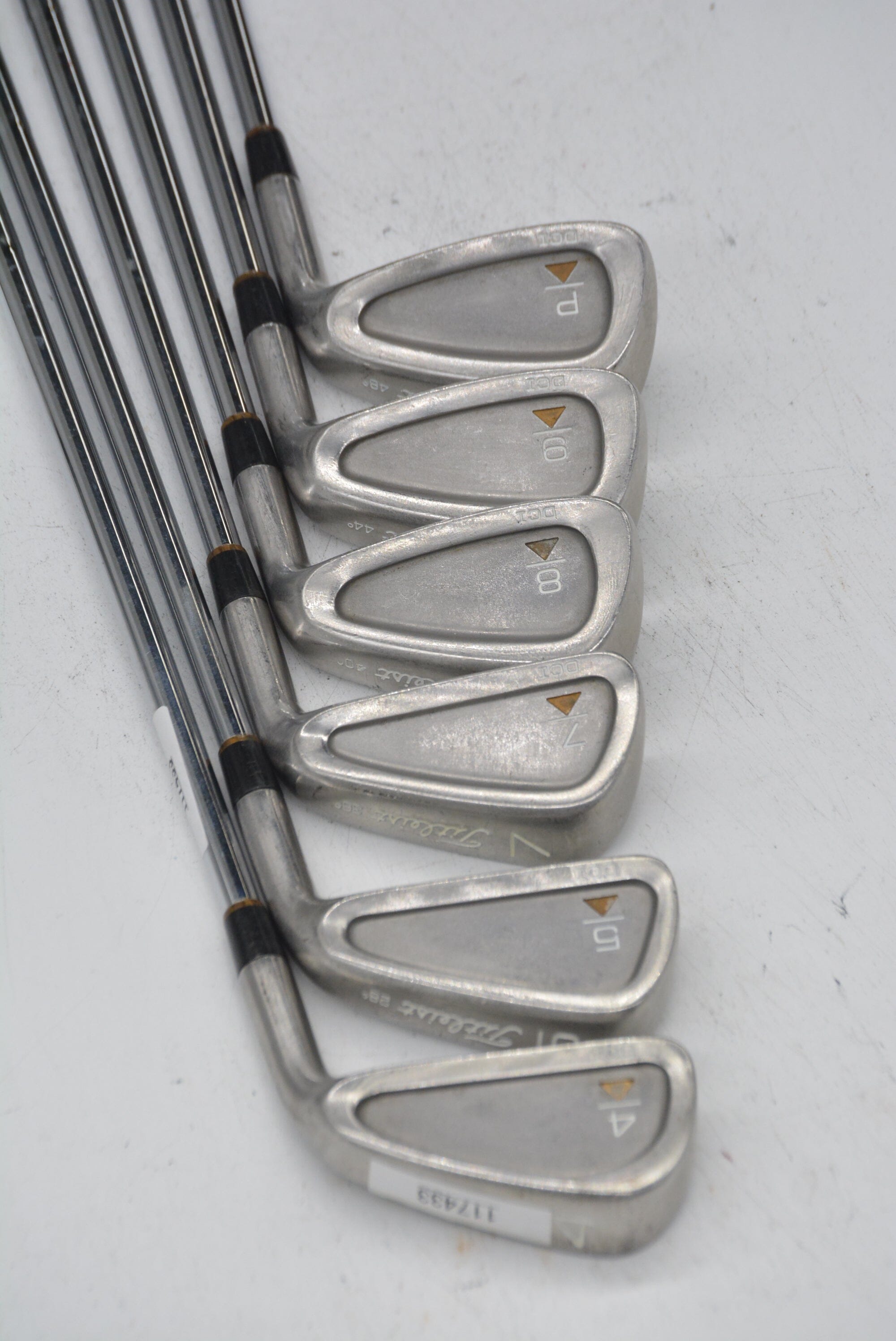 Titleist DCI Gold 4-5, 7-PW Iron Set S Flex -0.5" Golf Clubs GolfRoots 