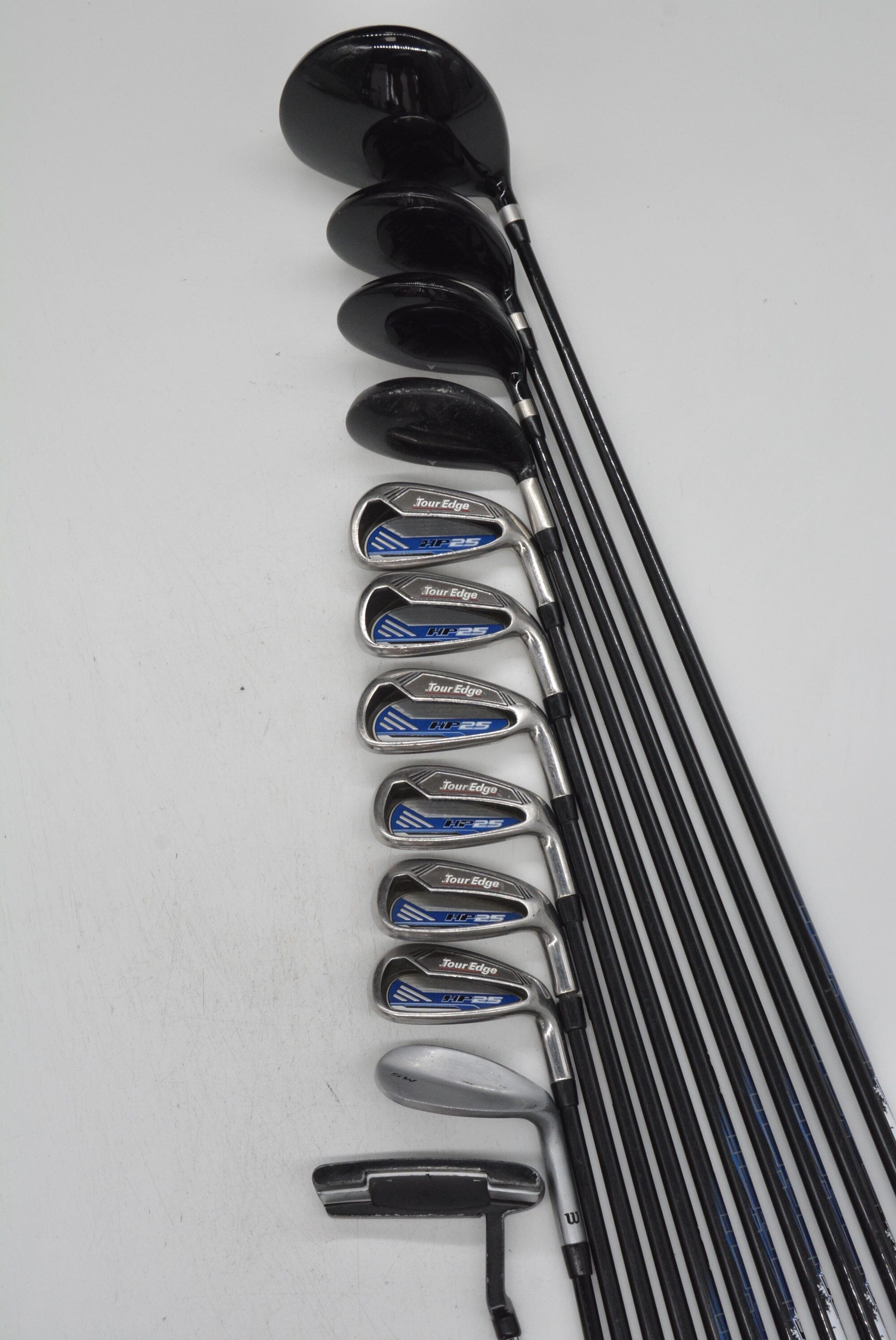 Tour Edge HP25 Mixed Full Set SR Flex -0.75" Golf Clubs GolfRoots 