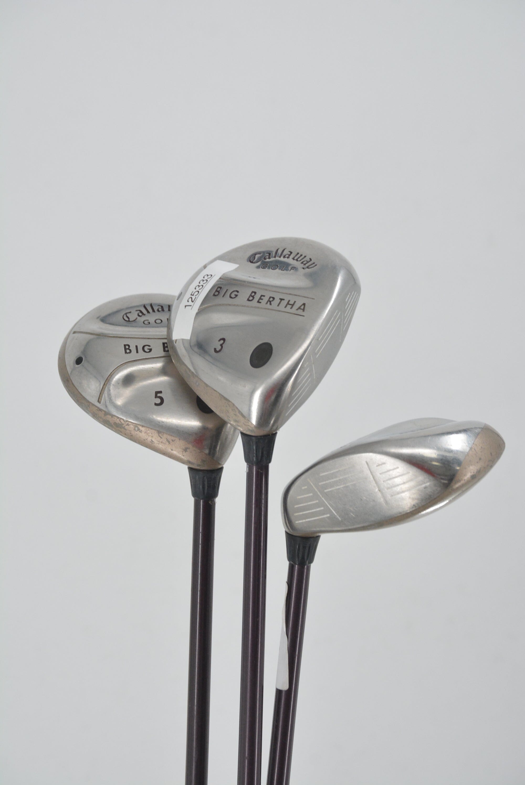 Women's Callaway Big Bertha 2004 3W, 5W, 7W Wood Set W Flex Golf Clubs GolfRoots 