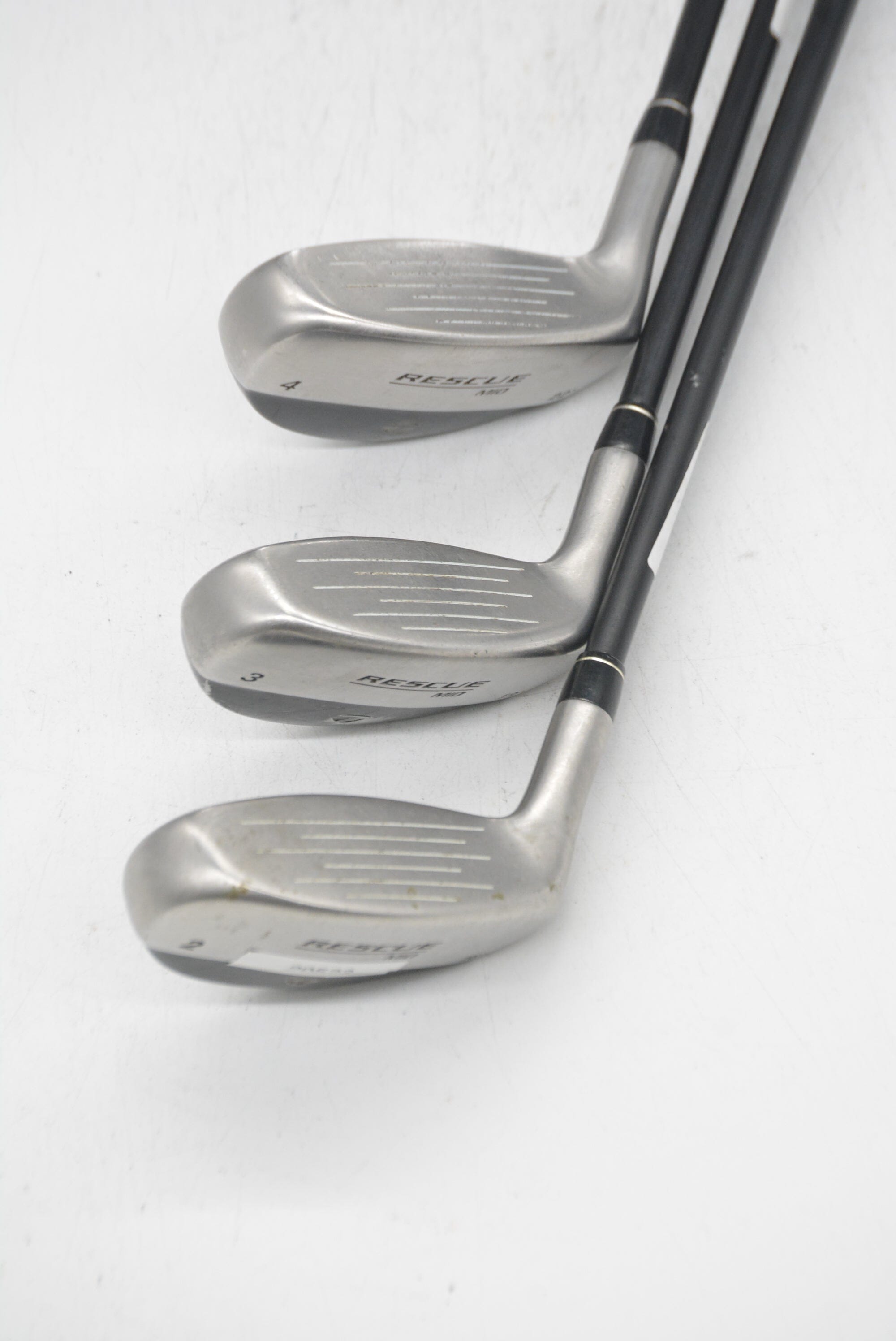TaylorMade Rescue Mid 2H, 3H, 4H Hybrid Set R Flex Golf Clubs GolfRoots 