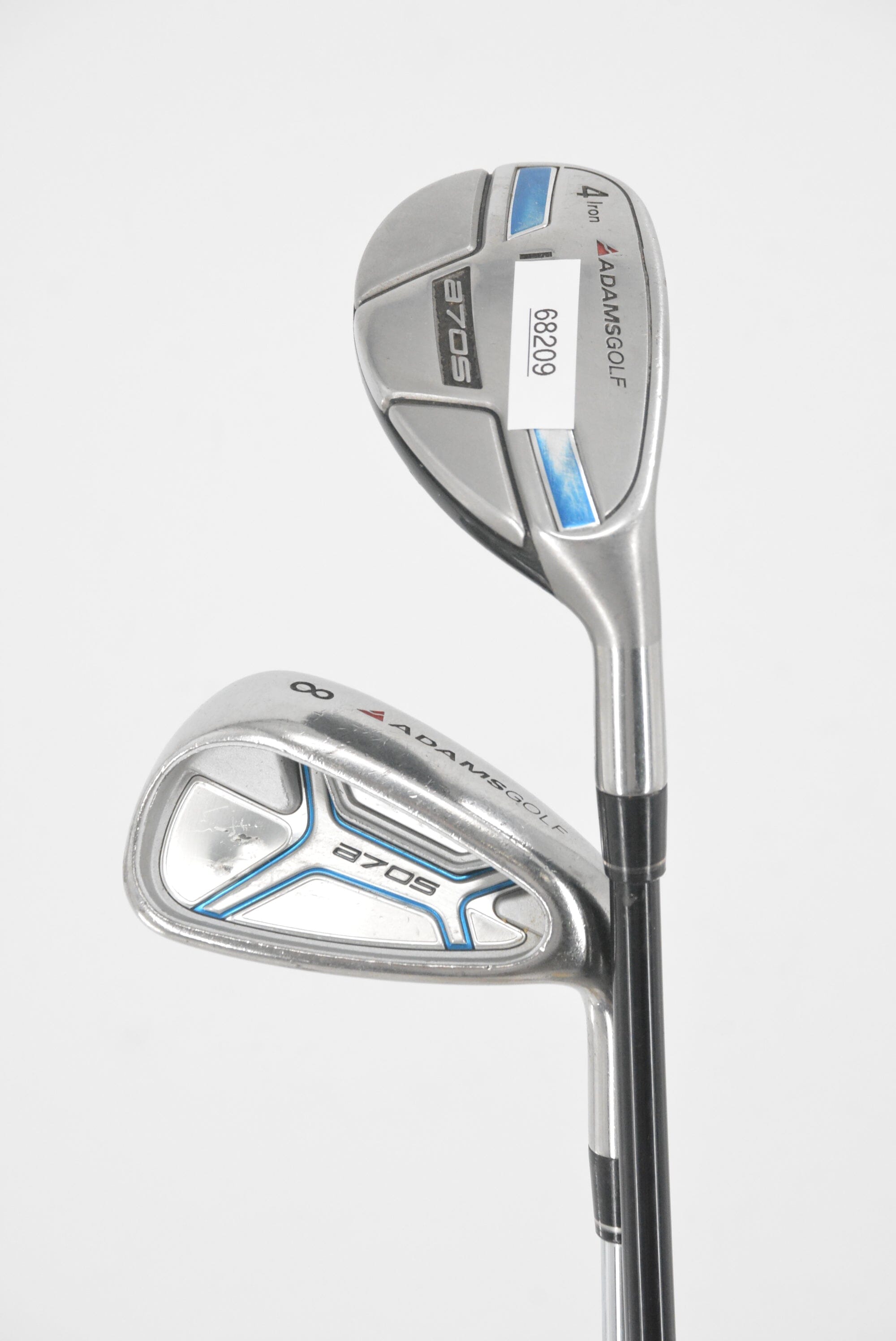 Adams Idea A7Os Hybrid 4, 6-PW, SW Iron Set R Flex +0.5" Golf Clubs GolfRoots 