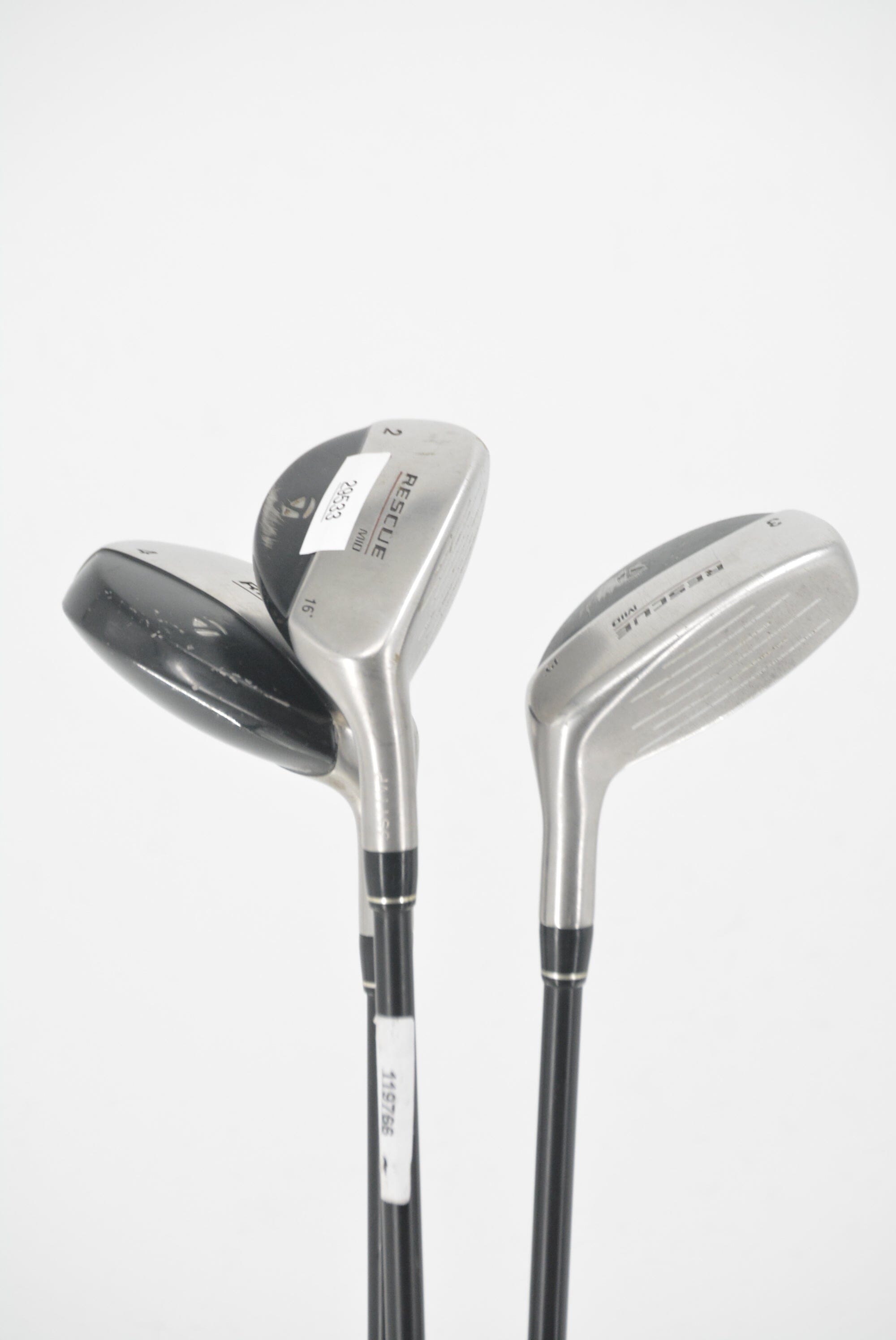 TaylorMade Rescue Mid 2H, 3H, 4H Hybrid Set R Flex Golf Clubs GolfRoots 