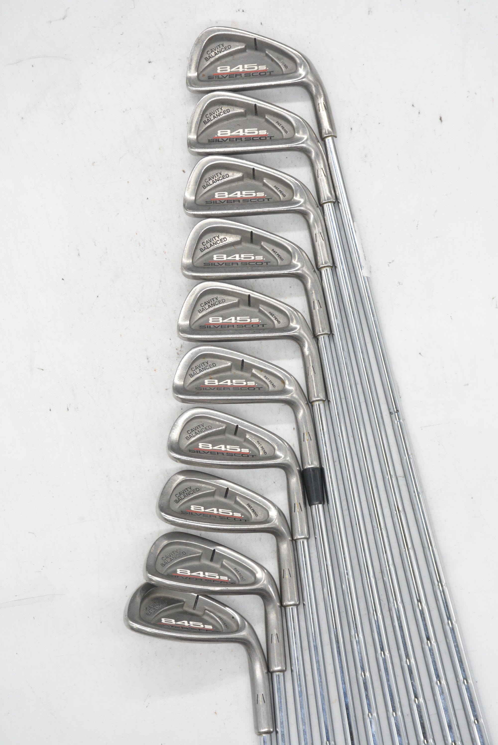 Tommy Armour 845S Silver Scot 2-PW, SW Iron Set S Flex Std Length Golf Clubs GolfRoots 