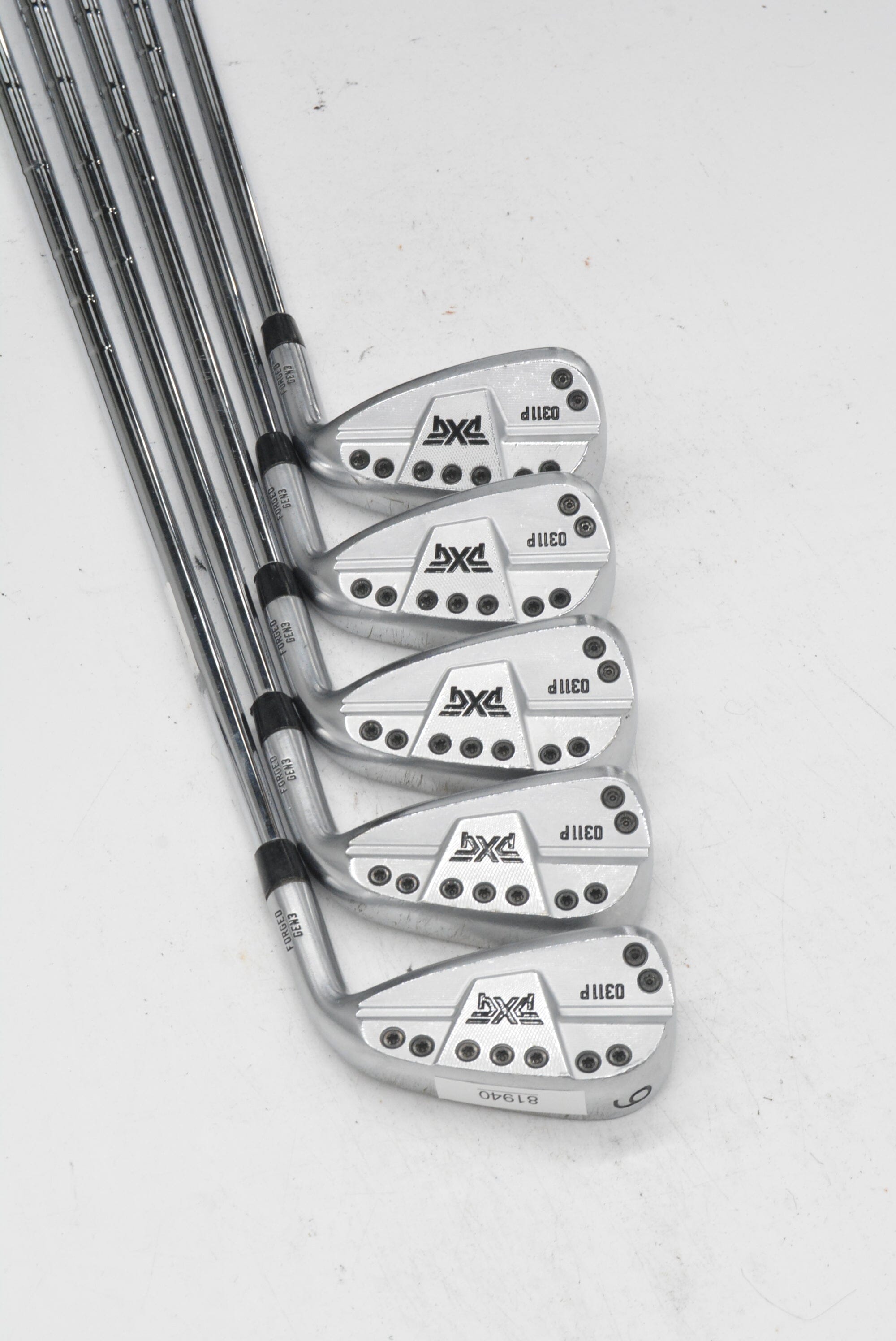 PXG 0311P Gen 3 6-PW Iron Set S Flex +0.5" Golf Clubs GolfRoots 