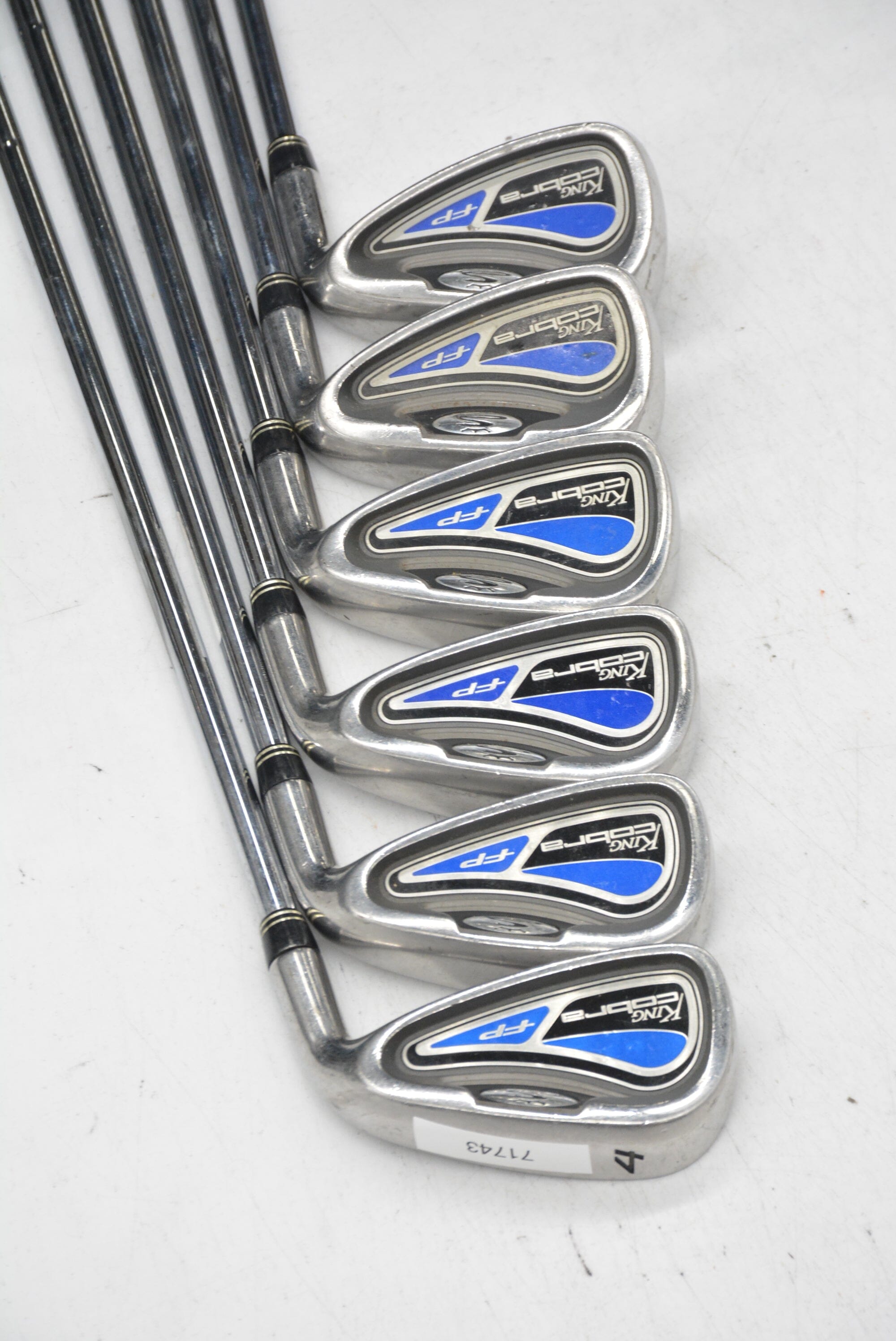 Cobra Fp 2008 4-7, 9-PW Iron Set R Flex Std Length Golf Clubs GolfRoots 