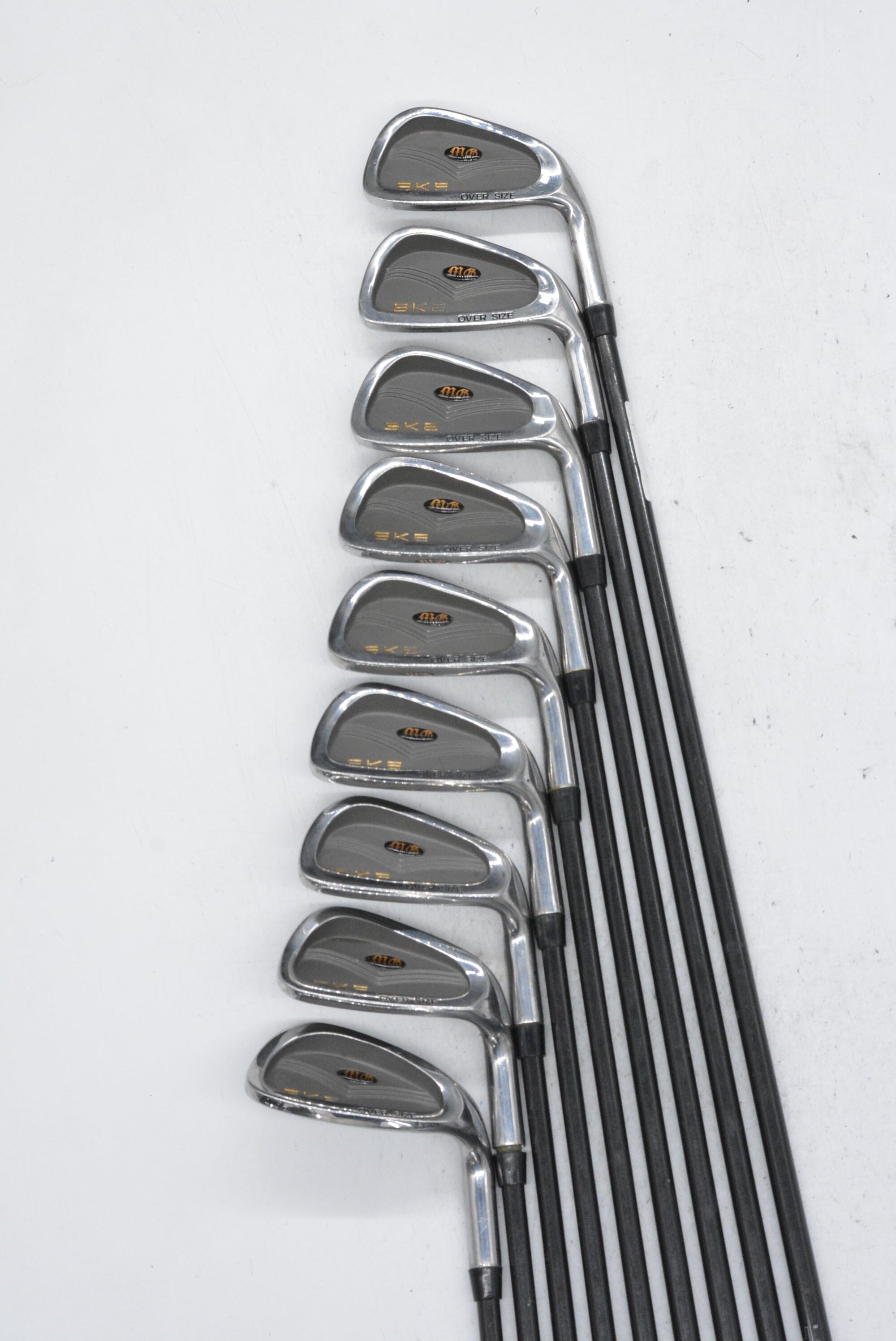 SKE Oversize 3-PW, SW Iron Set R Flex -1.5" Golf Clubs GolfRoots 