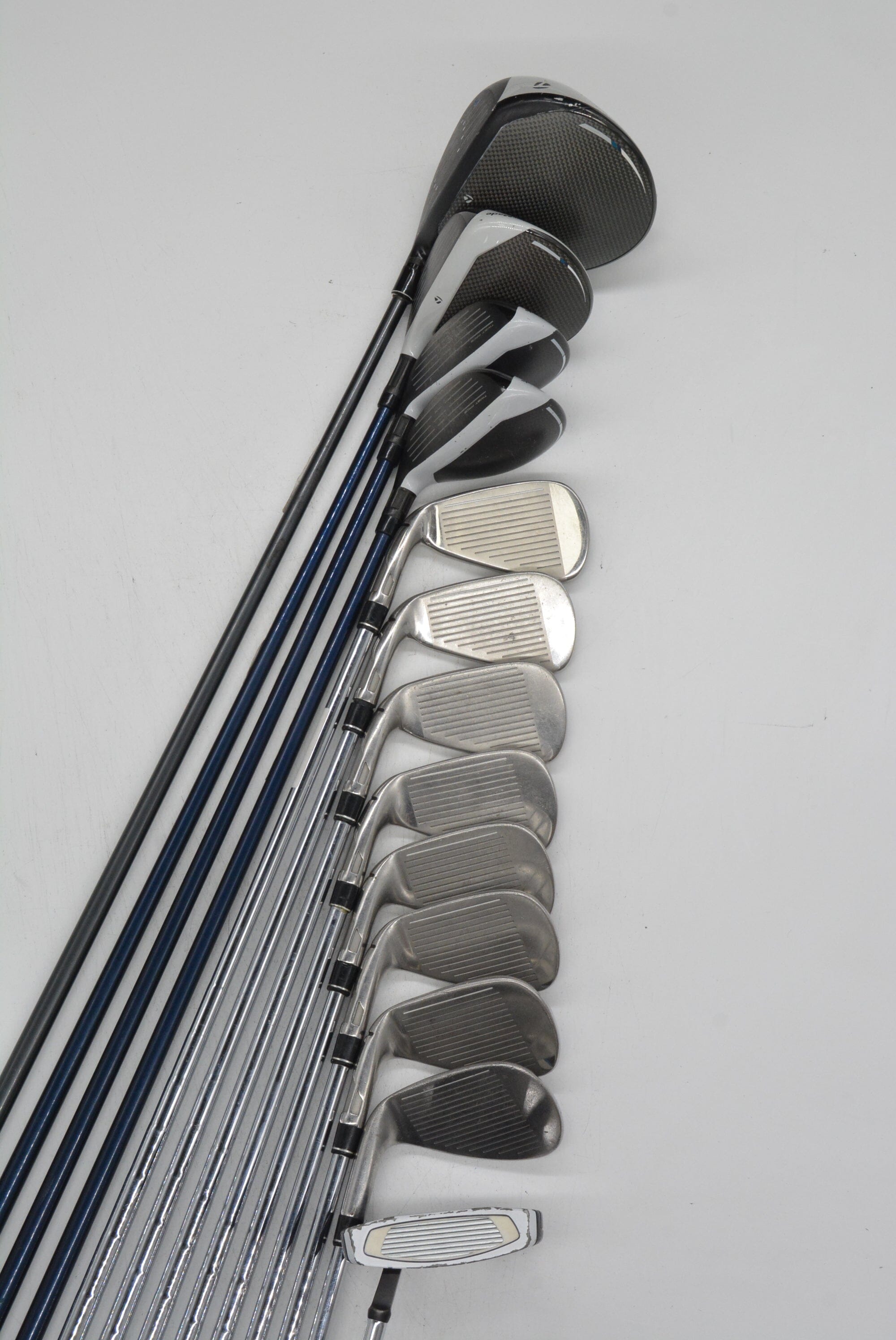 TaylorMade SIM Max Mixed Full Set S Flex +1.75" Golf Clubs GolfRoots 