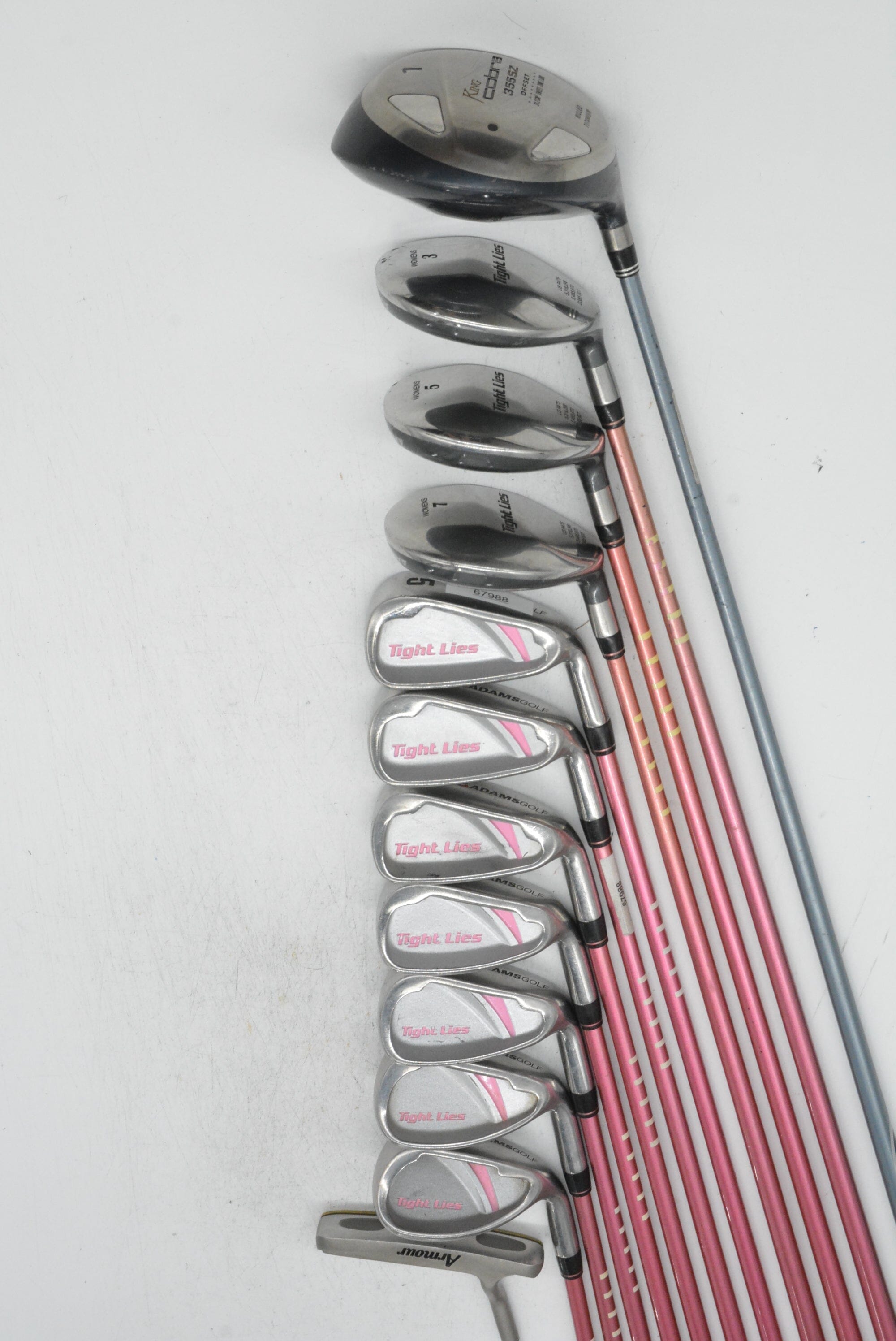 Women's Adams Tight Lies Mixed Full Set W Flex -0.75" Golf Clubs GolfRoots 