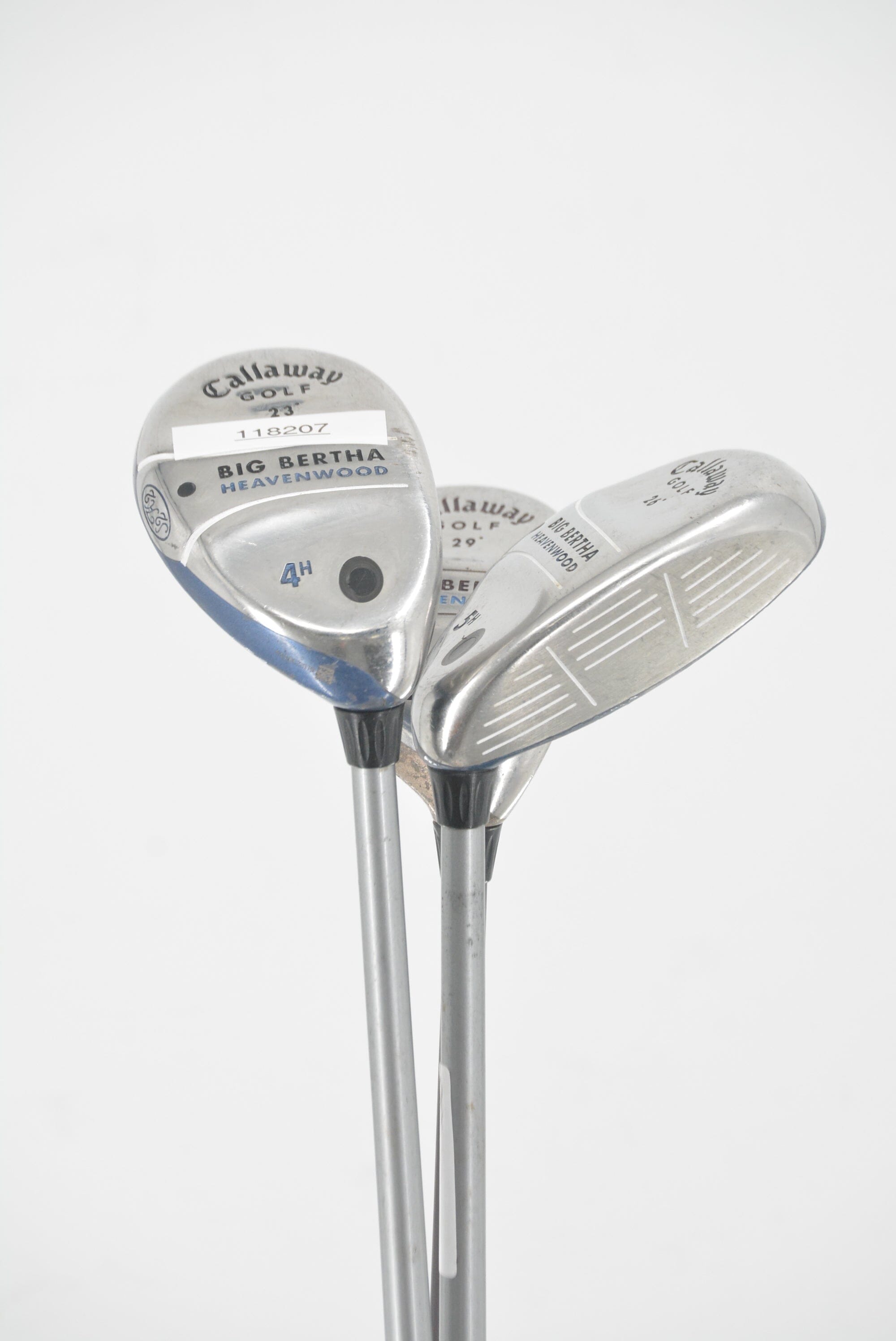 Women's Callaway Big Bertha Heavenwood 4H, 5H, 6H Hybrid Set W Flex Golf Clubs GolfRoots 