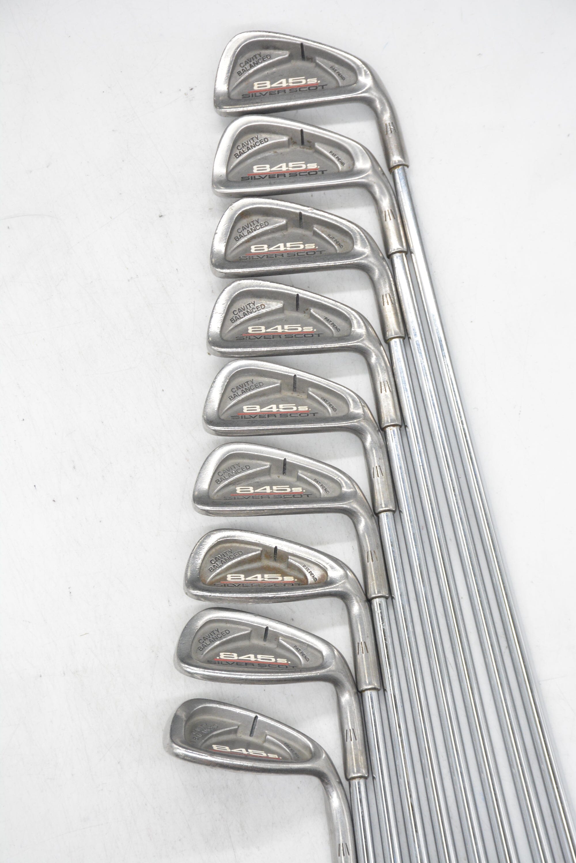 Tommy Armour 845S Silver Scot 2-9, SW Iron Set R Flex +0.25" Golf Clubs GolfRoots 