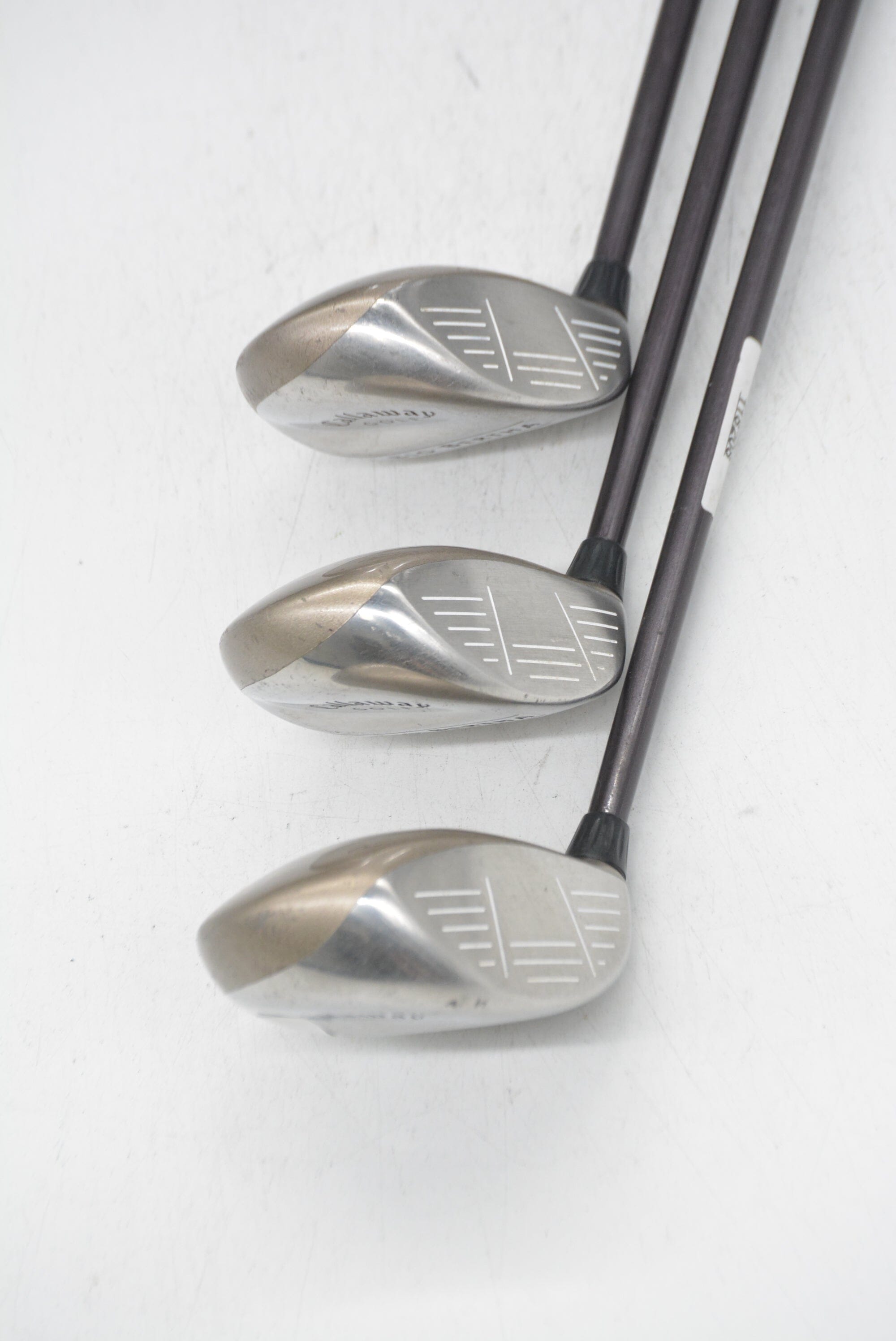Women's Callaway Original Big Bertha 3W, 5W, 7W Wood Set W Flex Golf Clubs GolfRoots 