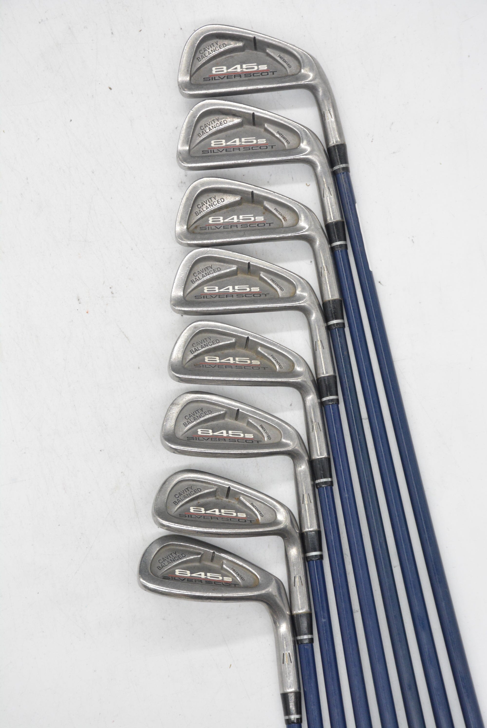 Tommy Armour 845S Silver Scot 3-PW Iron Set R Flex -0.25" Golf Clubs GolfRoots 