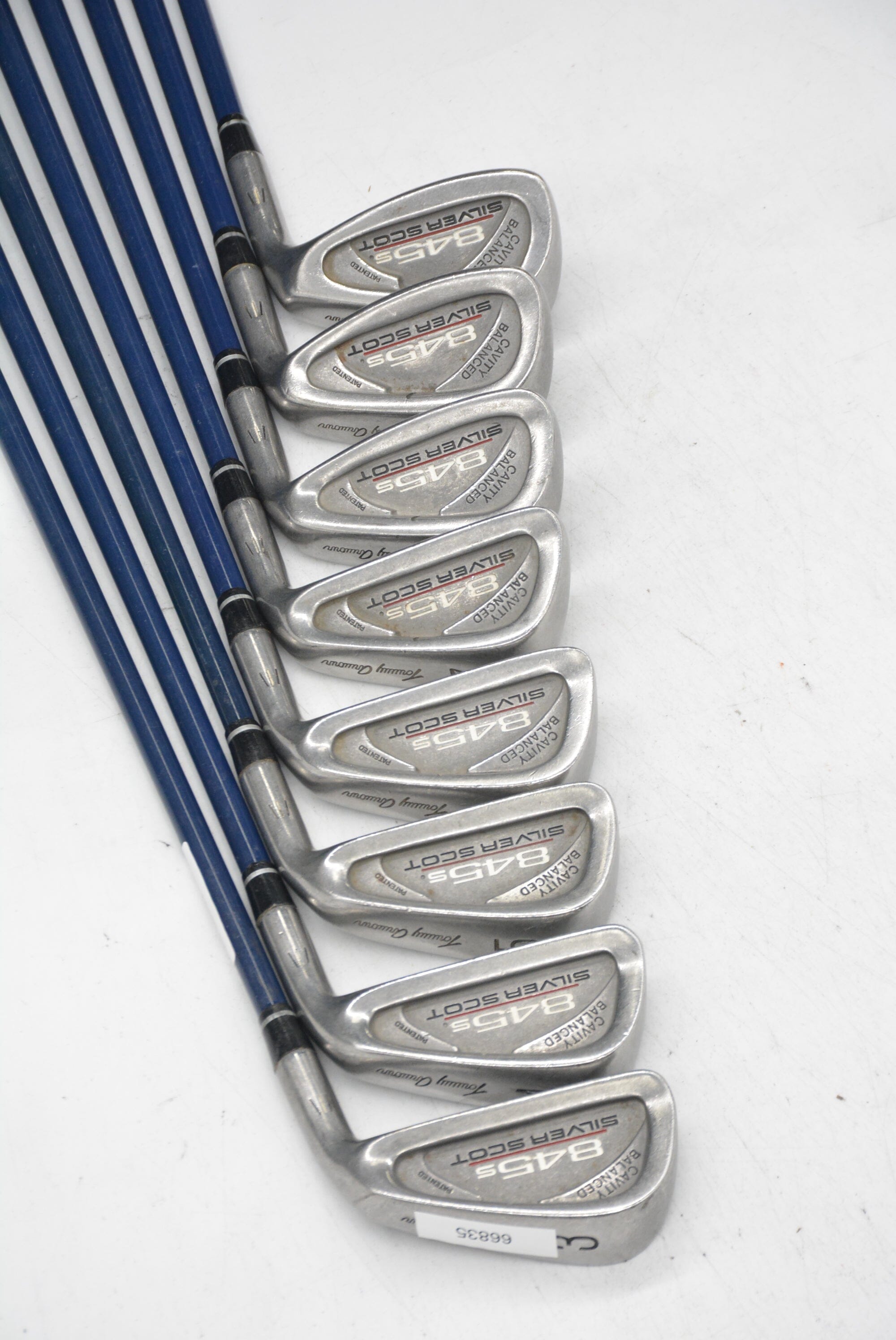 Tommy Armour 845S Silver Scot 3-PW Iron Set R Flex -0.25" Golf Clubs GolfRoots 