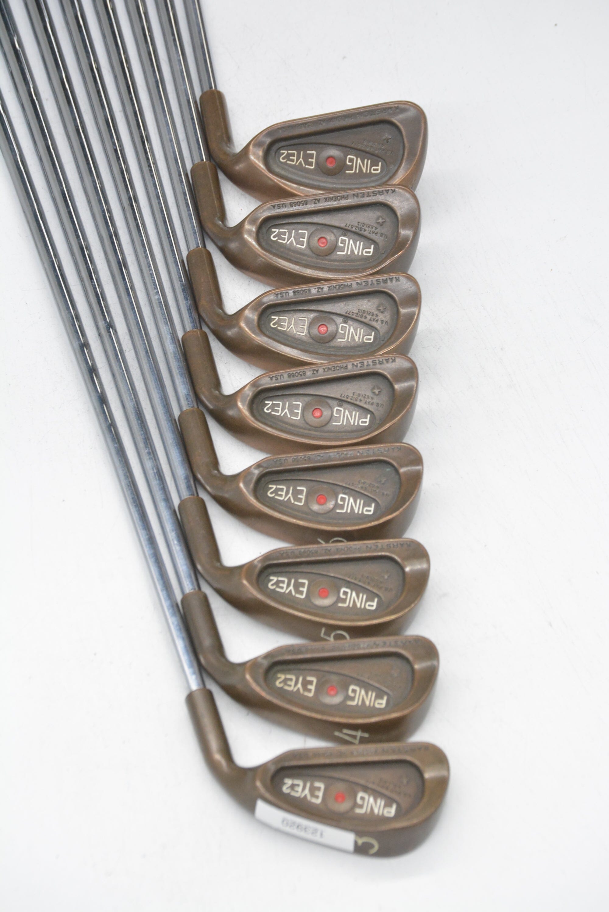 Ping Eye 2 + Beryllium Copper 3-PW Iron Set R Flex Std Length Golf Clubs GolfRoots 