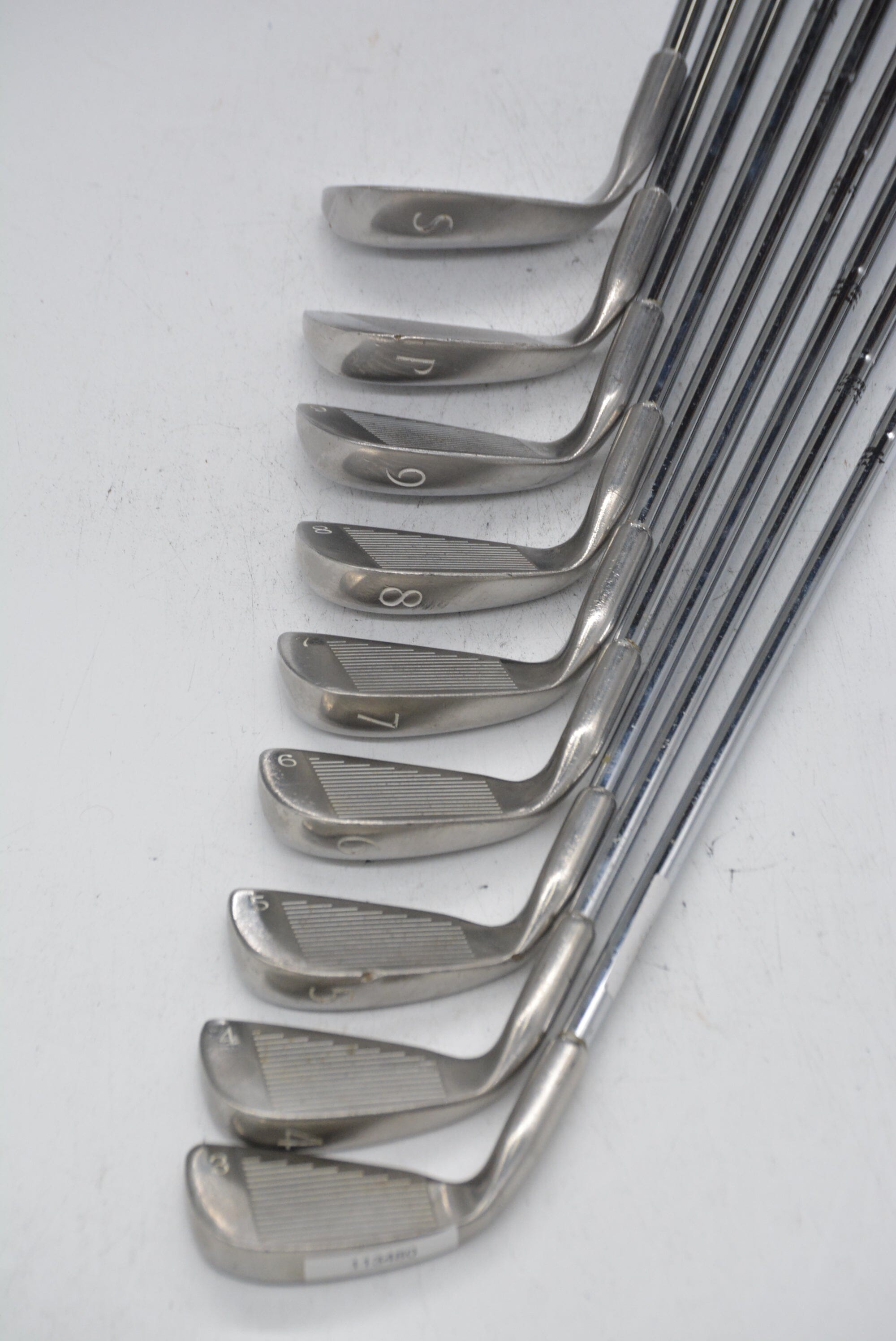 Tour Model II Peripheral Weighted 3-PW, SW Iron Set R Flex -0.5" Golf Clubs GolfRoots 