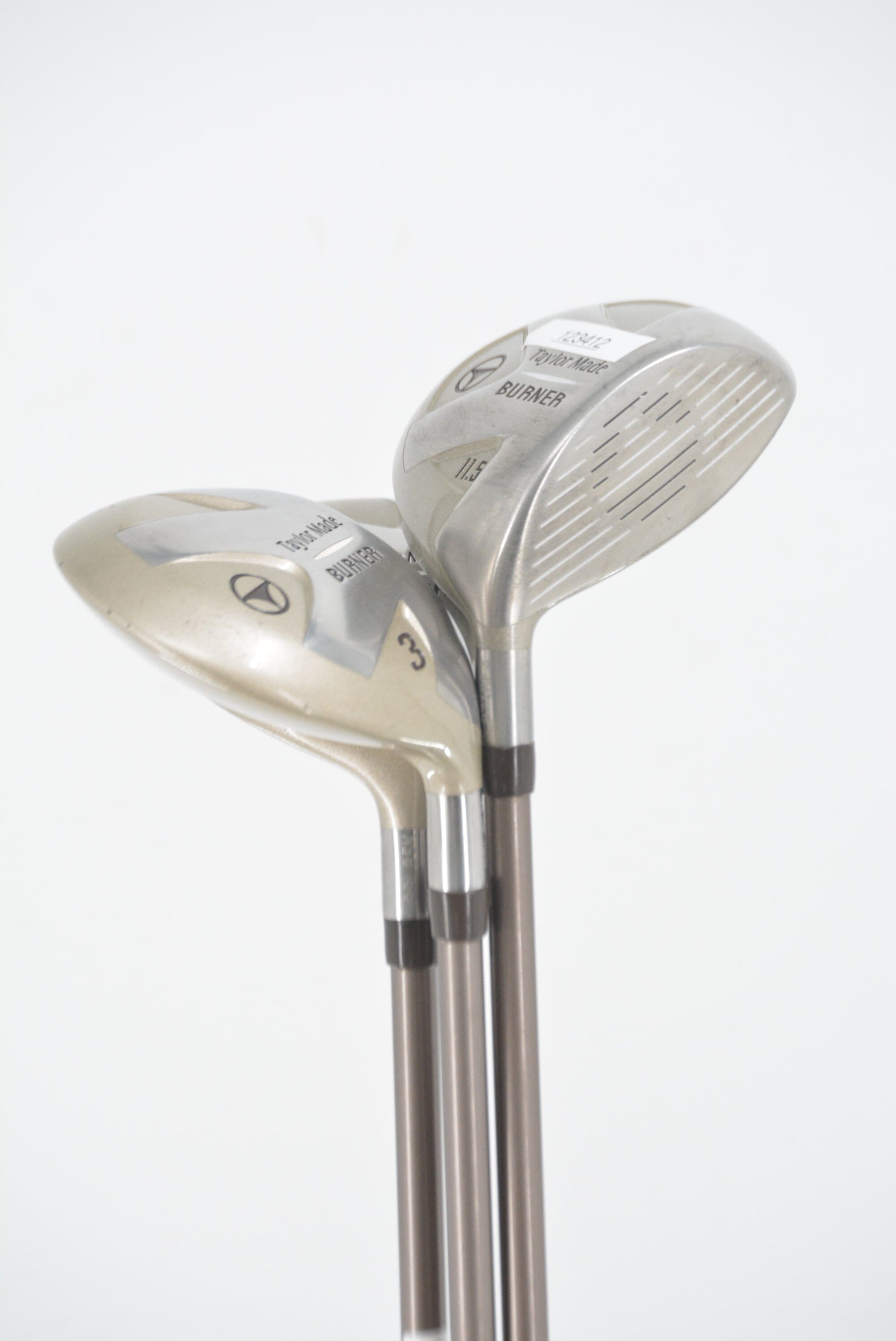Women's TaylorMade Burner D, 3W, 5W Wood Set W Flex Golf Clubs GolfRoots 