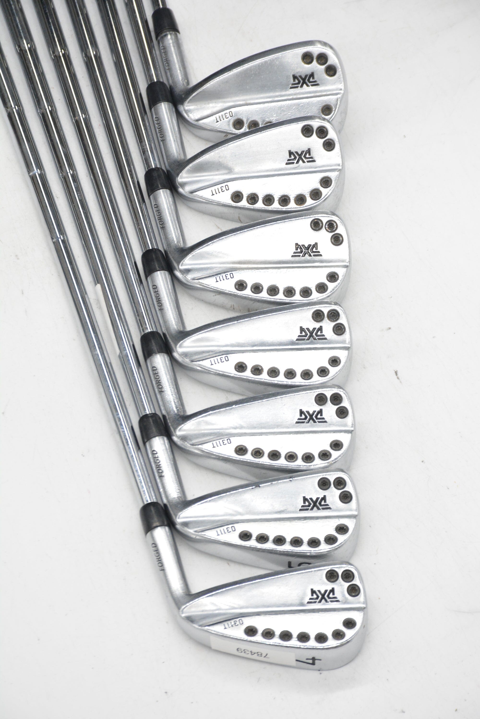 PXG 0311T 4-PW Iron Set X Flex +0.5" Golf Clubs GolfRoots 