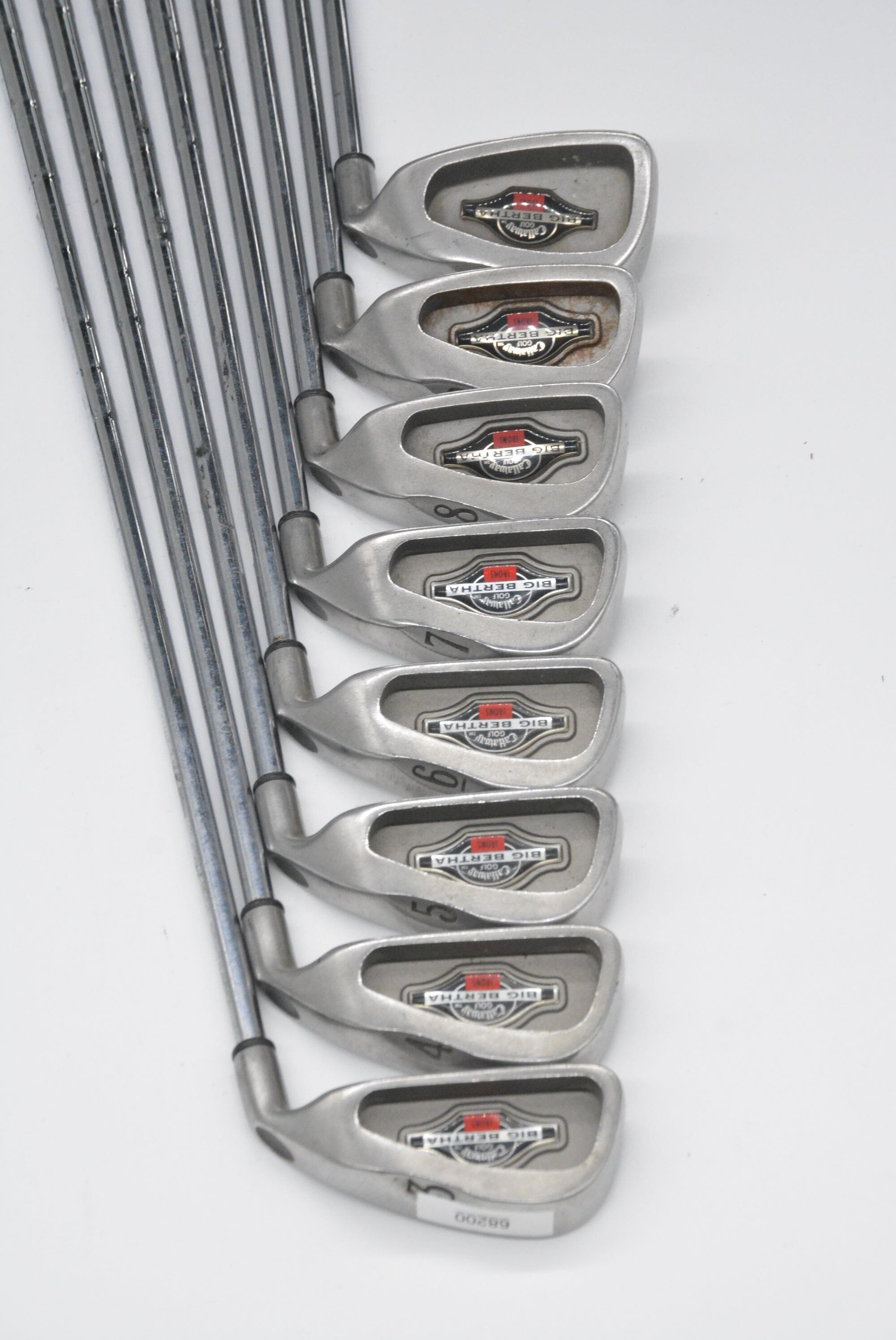 Callaway Big Bertha 1996 3-PW Iron Set R Flex Std Length Golf Clubs GolfRoots 