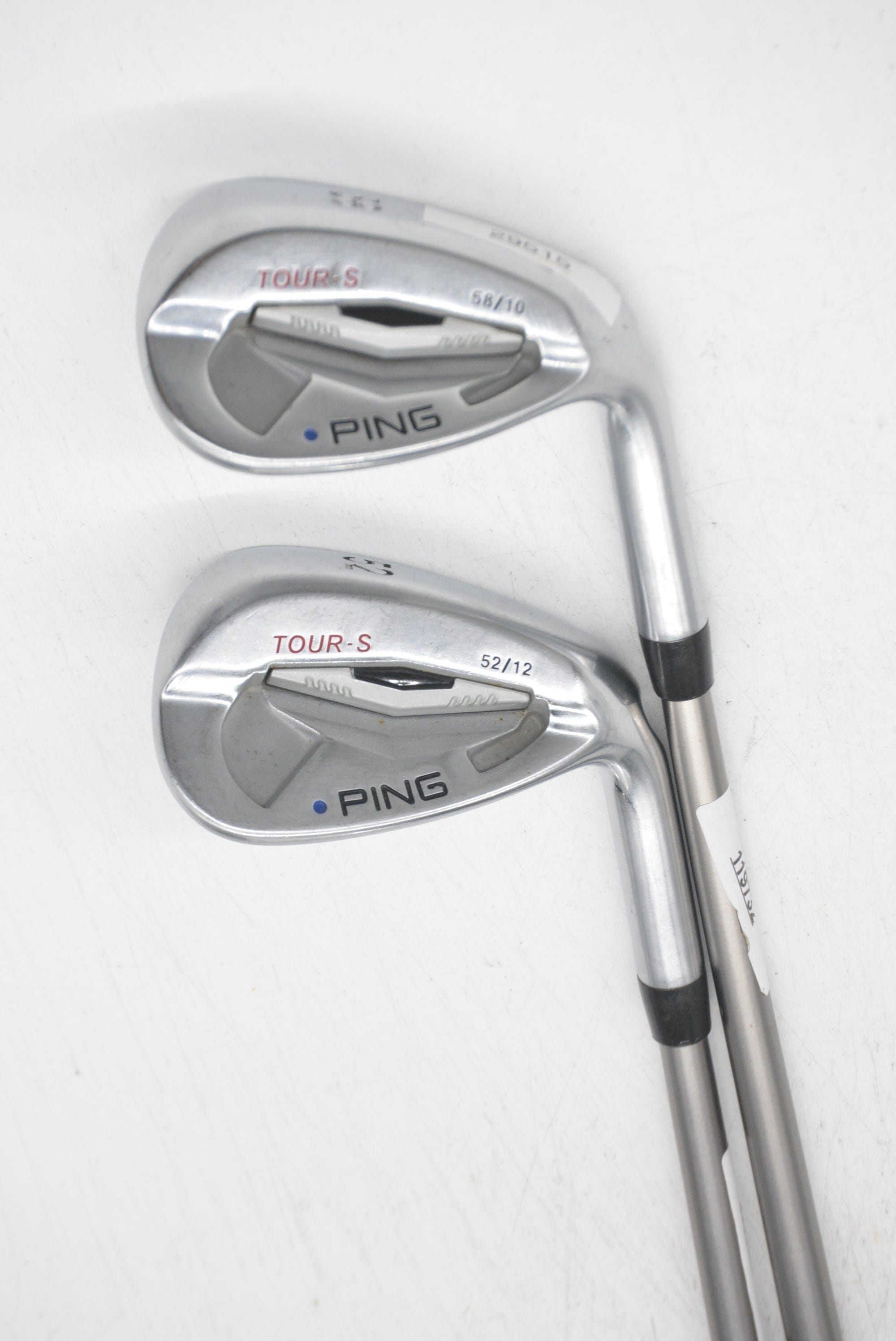 Ping Tour-W Brushed Silver 52 & 58 Degree Wedge Set R Flex Golf Clubs GolfRoots 