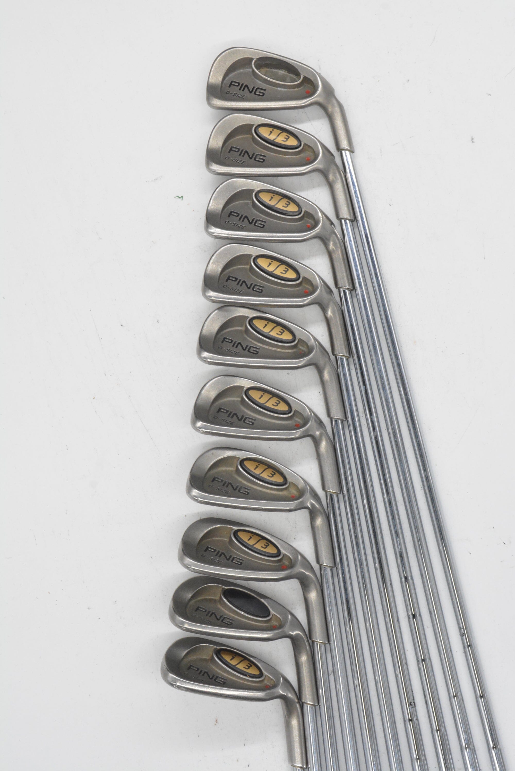 Ping I3 O-Size 4-LW Iron Set R Flex Std Length Golf Clubs GolfRoots 