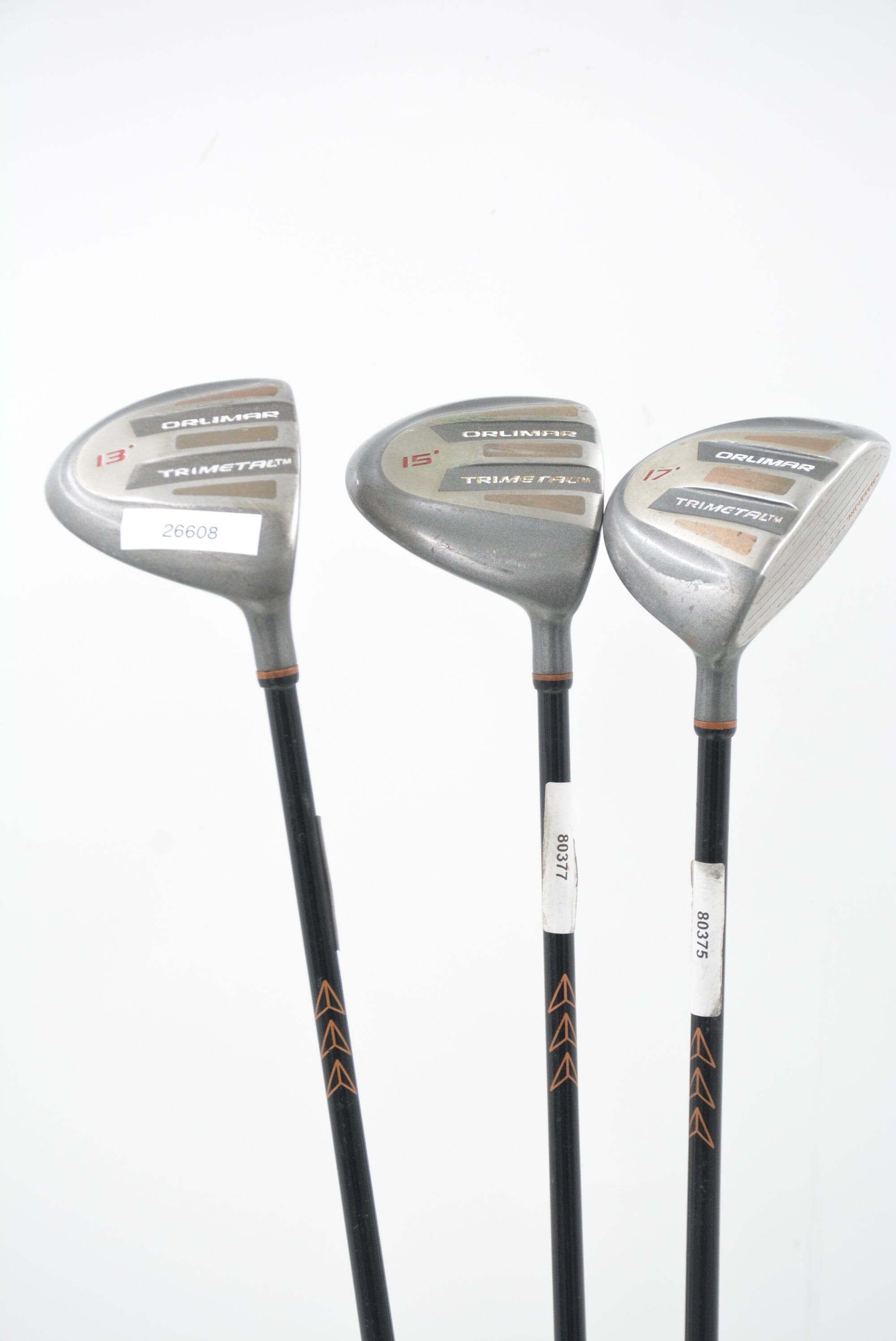 Orlimar Trimetal 2W, 3W, 4W Wood Set R Flex Golf Clubs GolfRoots 