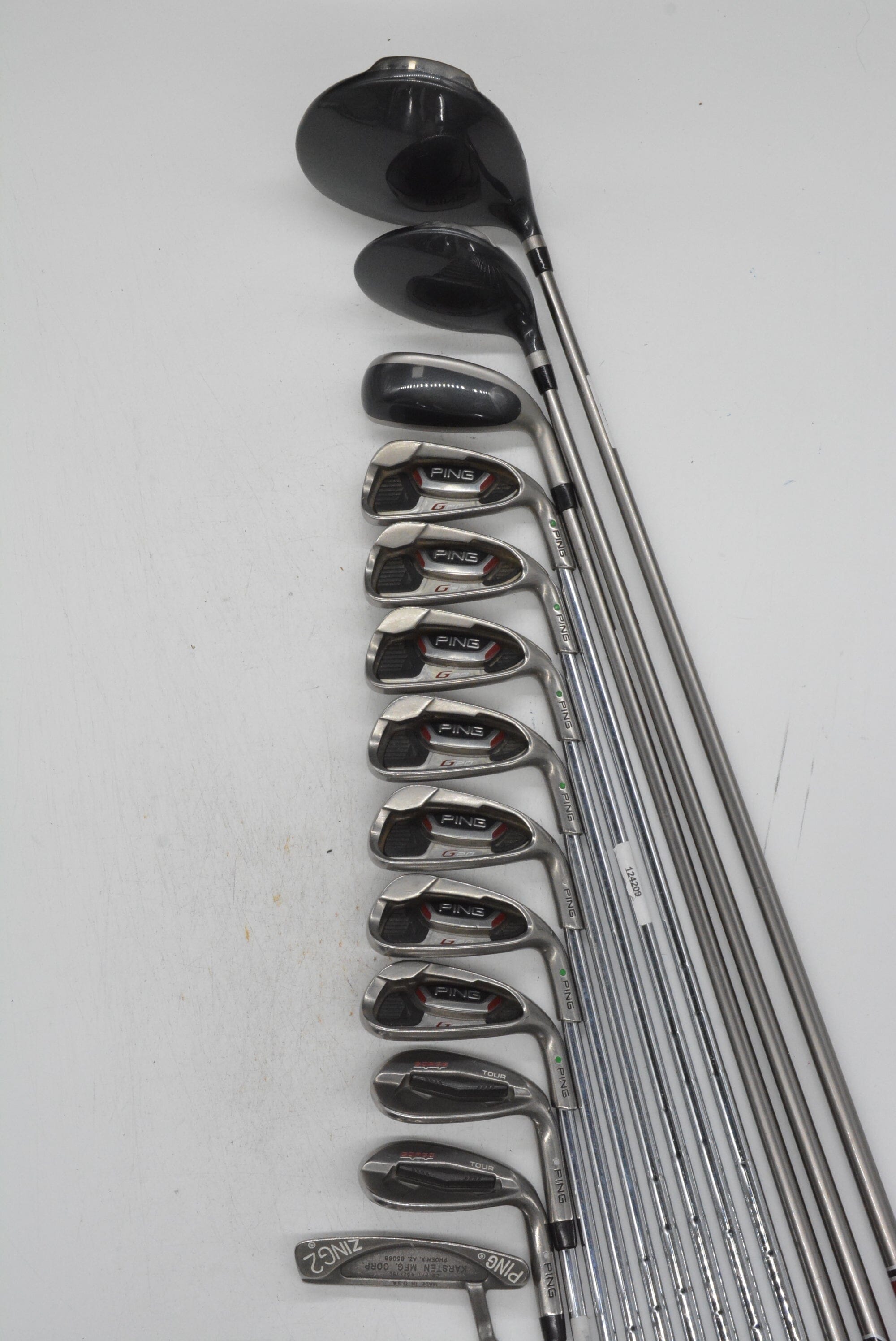 Ping G20 Mixed Full Set R Flex Std Length Golf Clubs GolfRoots 