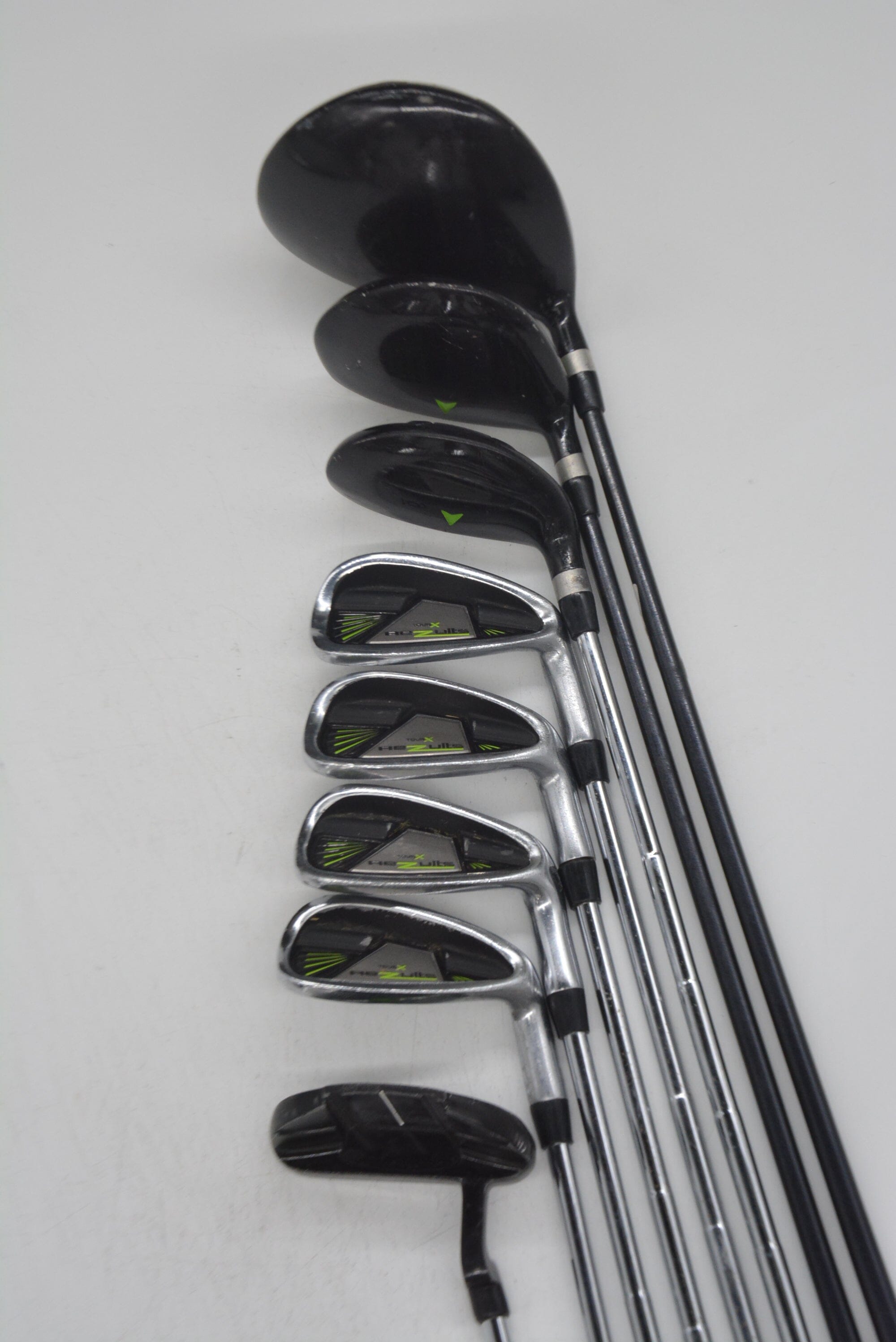 Tour X Rezults Mixed Full Set S Flex Std Length Golf Clubs GolfRoots 
