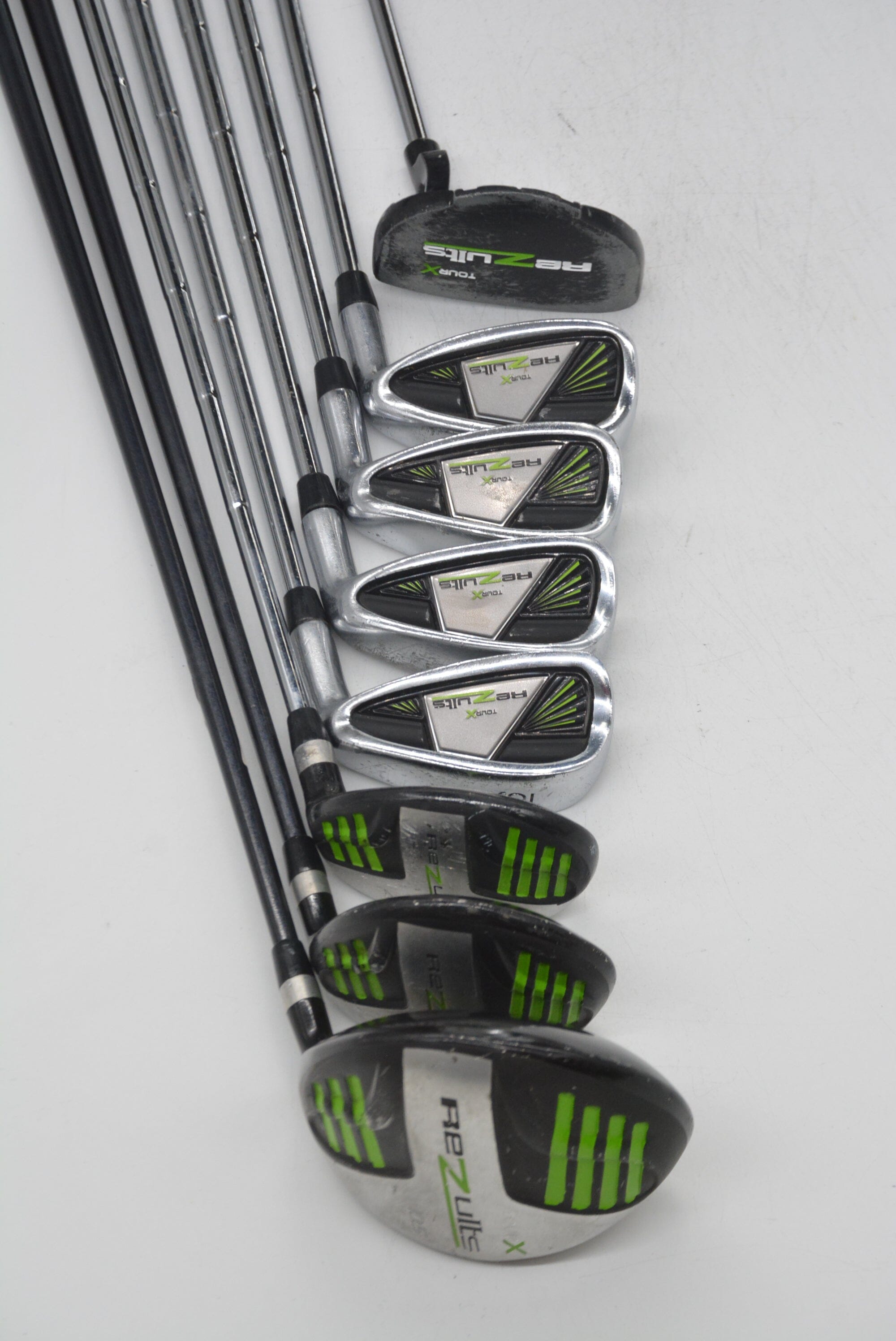 Tour X Rezults Mixed Full Set S Flex Std Length Golf Clubs GolfRoots 